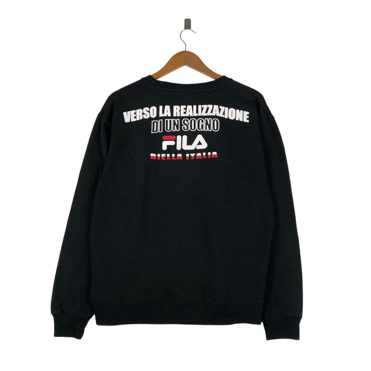 Fila FILA Biella Italia Back Logo Crewneck Sweatshirt Size US L / EU 52-54 / 3 - 5 Thumbnail