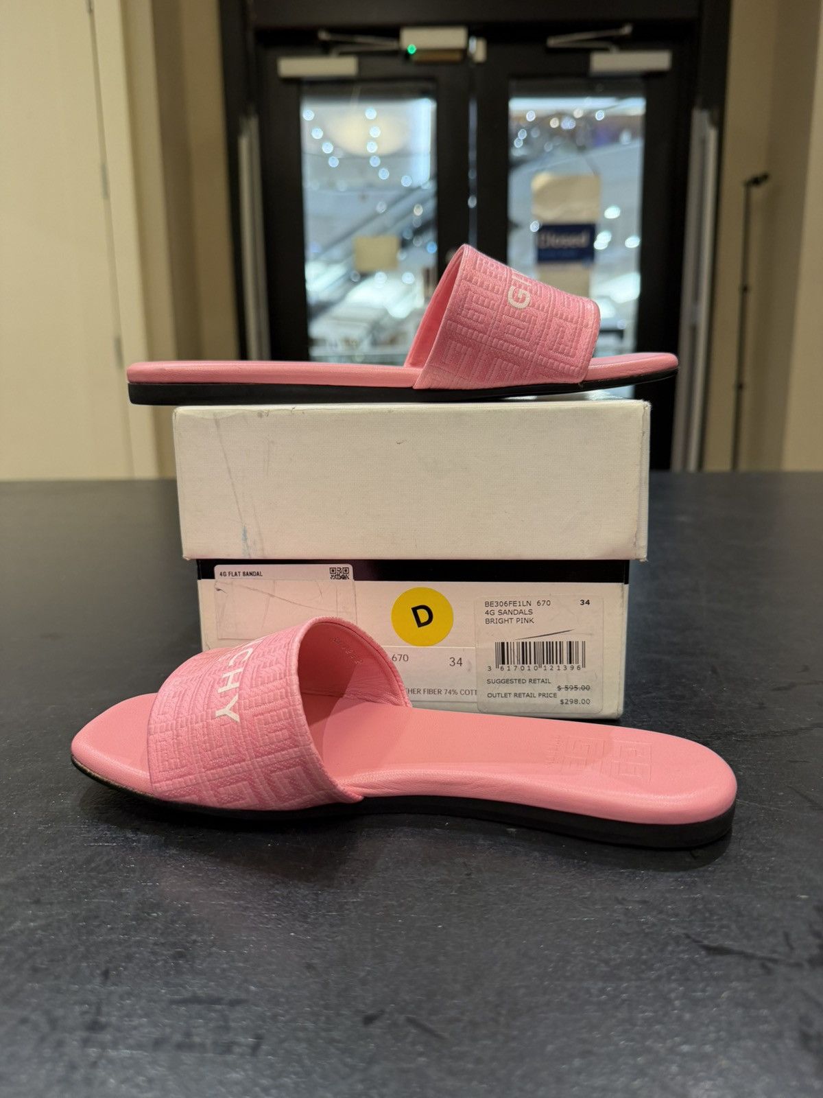 Givenchy Givenchy Logo Flats - Pink Size US 4 / IT 34 - 2 Thumbnail