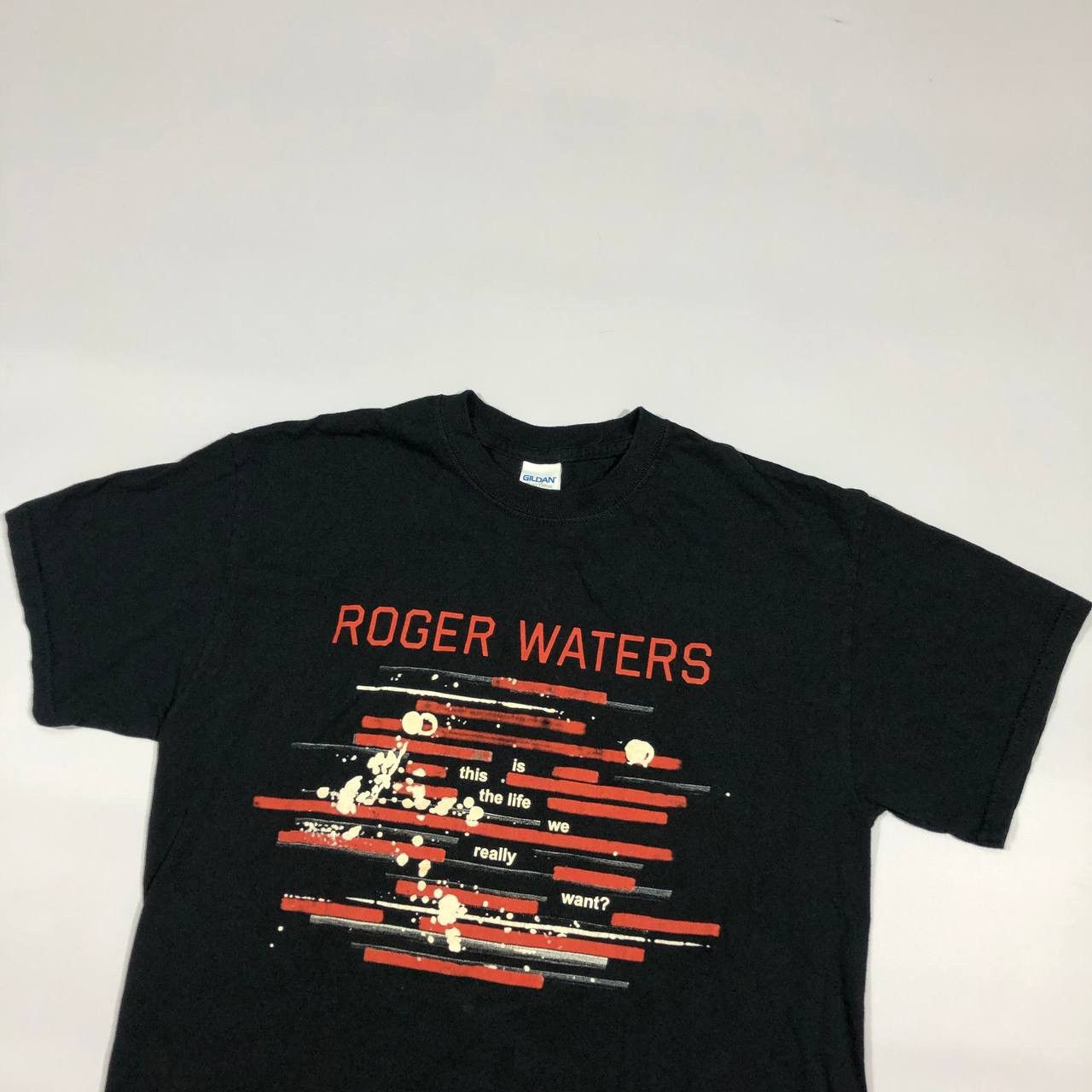 Band Tees × Rap Tees × Vintage Rare Vintage Roger Waters Is This The Life We Really What Size US M / EU 48-50 / 2 - 3 Thumbnail