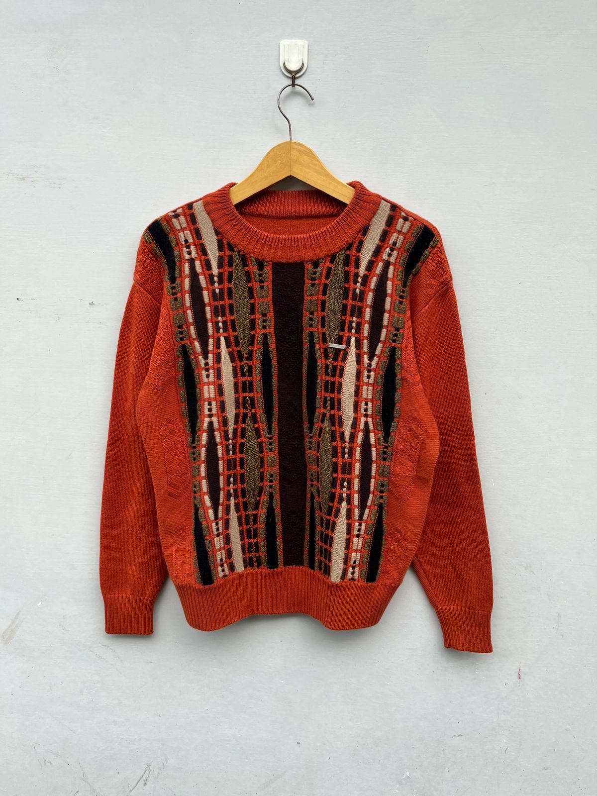 Balenciaga Vintage Balenciaga 3D Knit Sweater Size US M / EU 48-50 / 2 - 3 Thumbnail