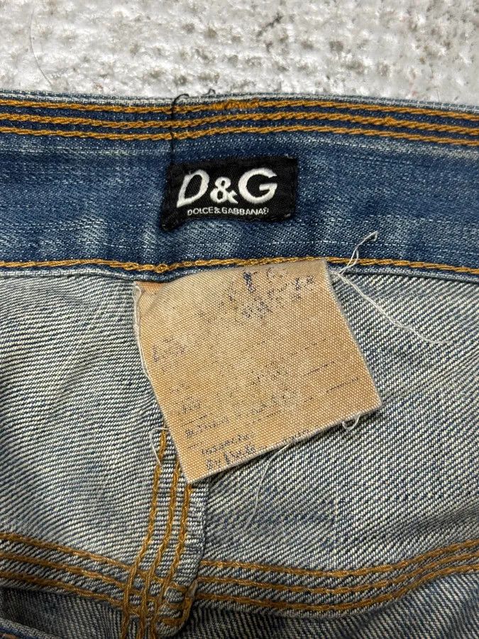 Dolce & Gabbana 2000s Dolce & Gabbana Blue Denim Jeans Size US 37 - 6 Thumbnail