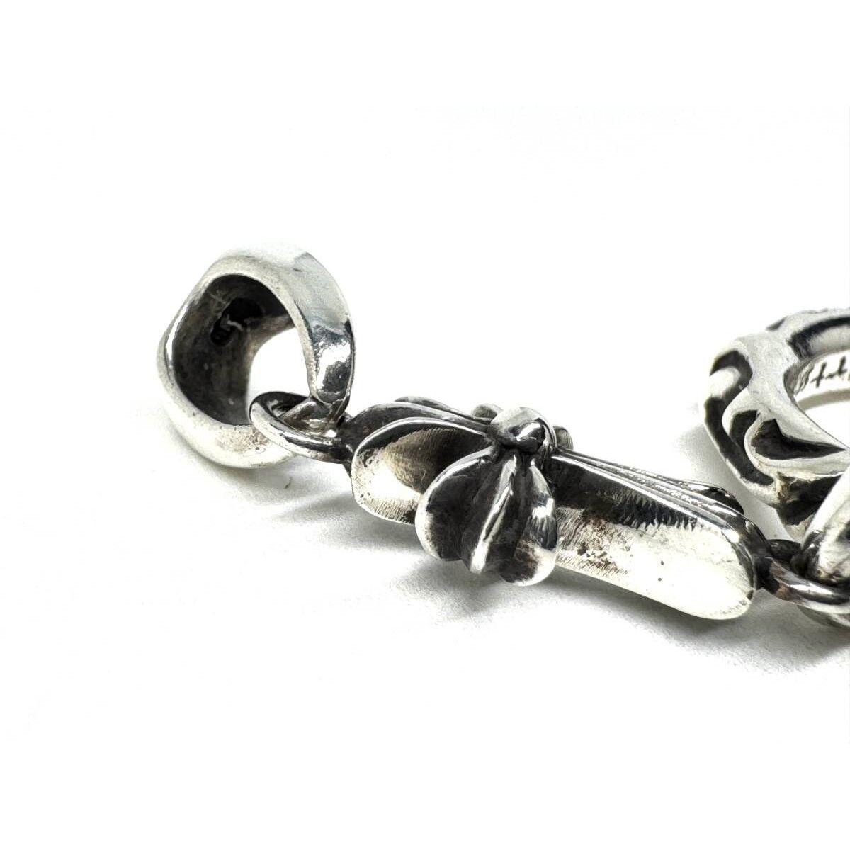 Chrome Hearts Chrome Hearts Silver Invoice Eyewear Loop Band Size ONE SIZE - 4 Thumbnail