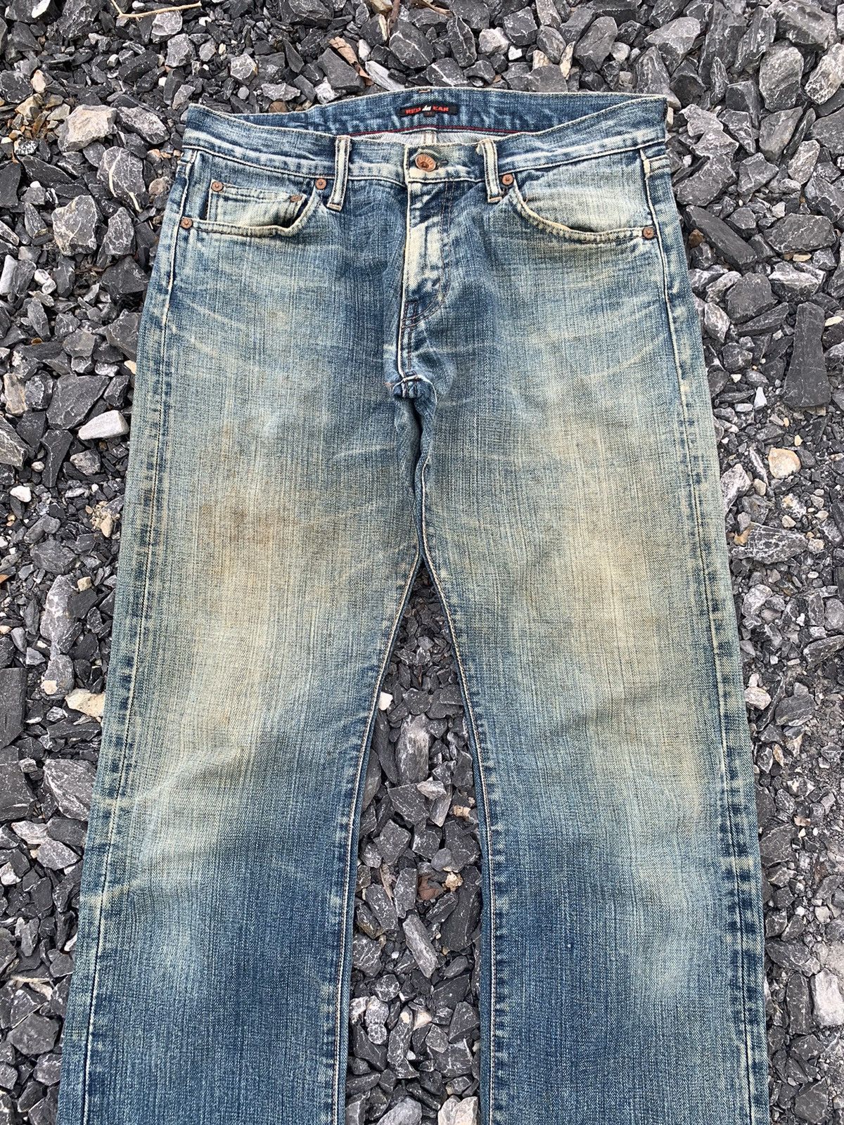Kapital RED EAR PAUL SMITH SELVEDGE JAPANESE DISTRESSED DENIM Size US 32 / EU 48 - 5 Thumbnail