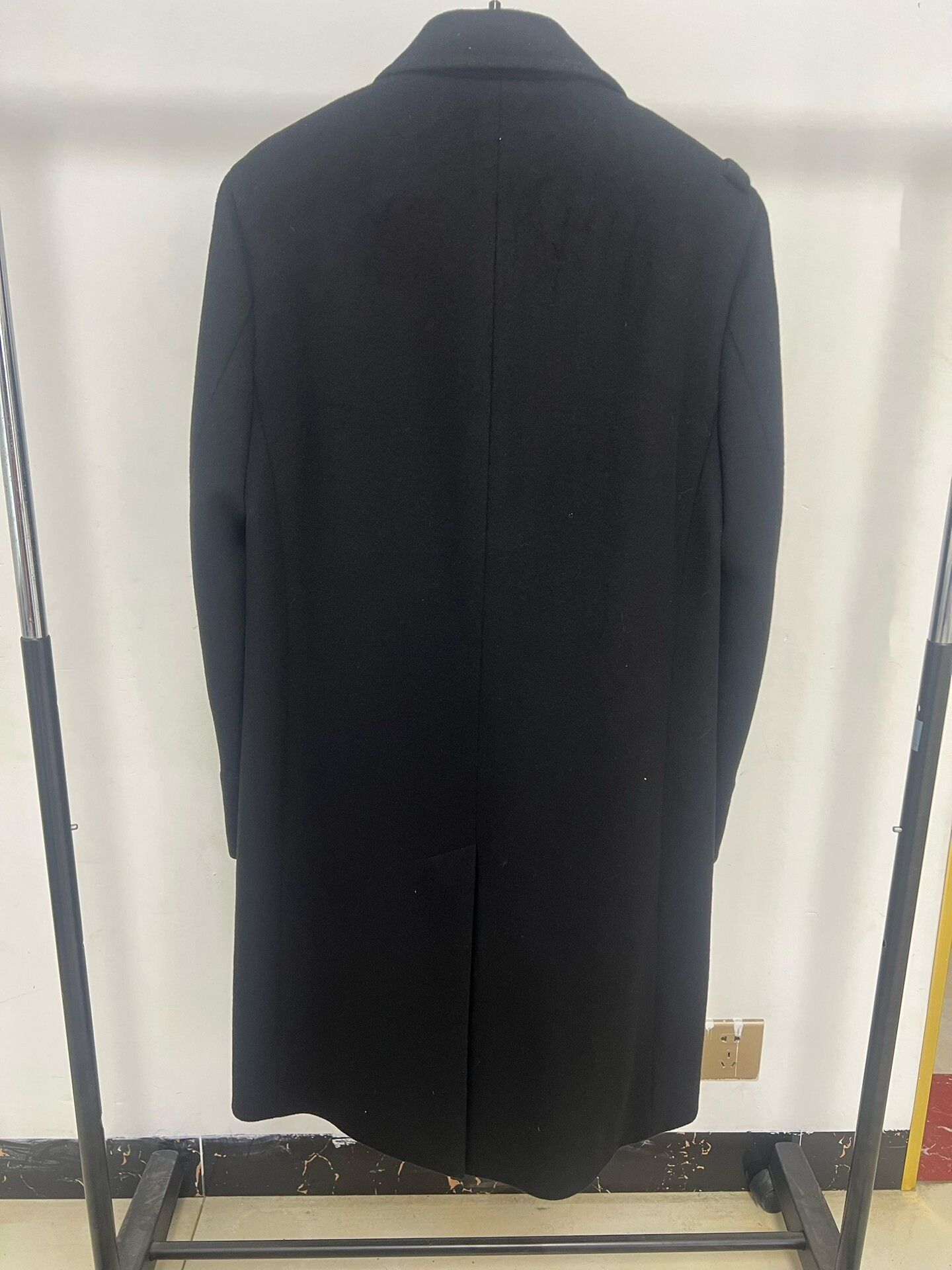 Saint Laurent Paris Saint Laurent 17FW Double-Breasted Navy Coat Size US S / EU 44-46 / 1 - 2 Thumbnail