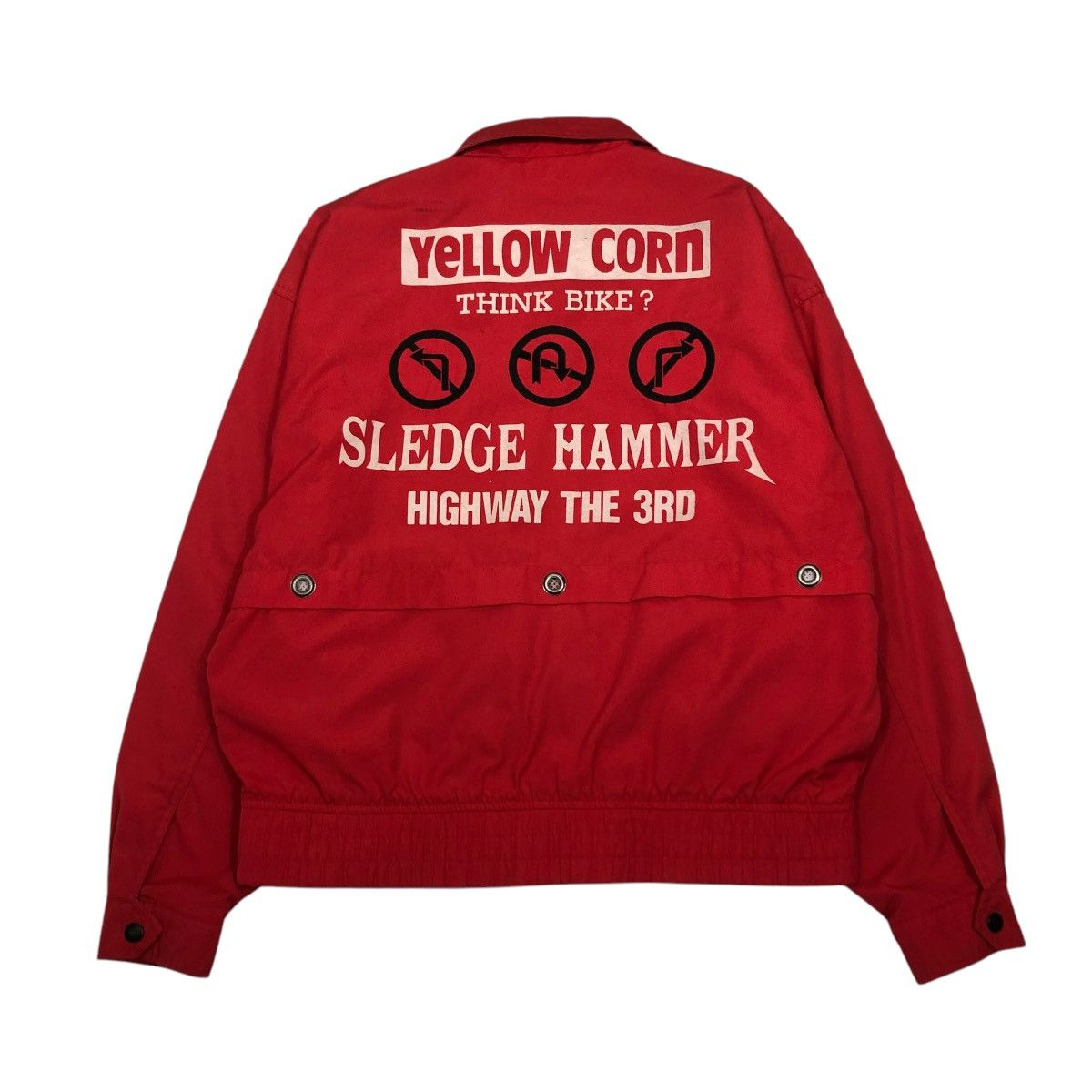 YELLOW CORN VINTAGE RACING JACKET YELLOW CORN BIG LOGO SPELL OUT KADOYA Size US L / EU 52-54 / 3 - 1 Thumbnail