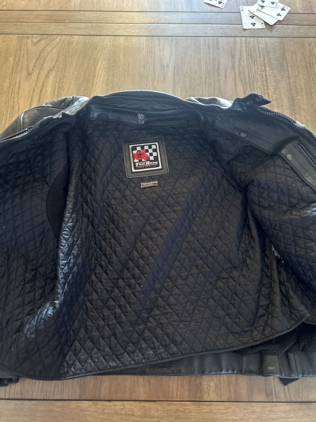 Other First Racing Men’s motorcycle leather jacket Size US XXL / EU 58 / 5 - 4 Thumbnail