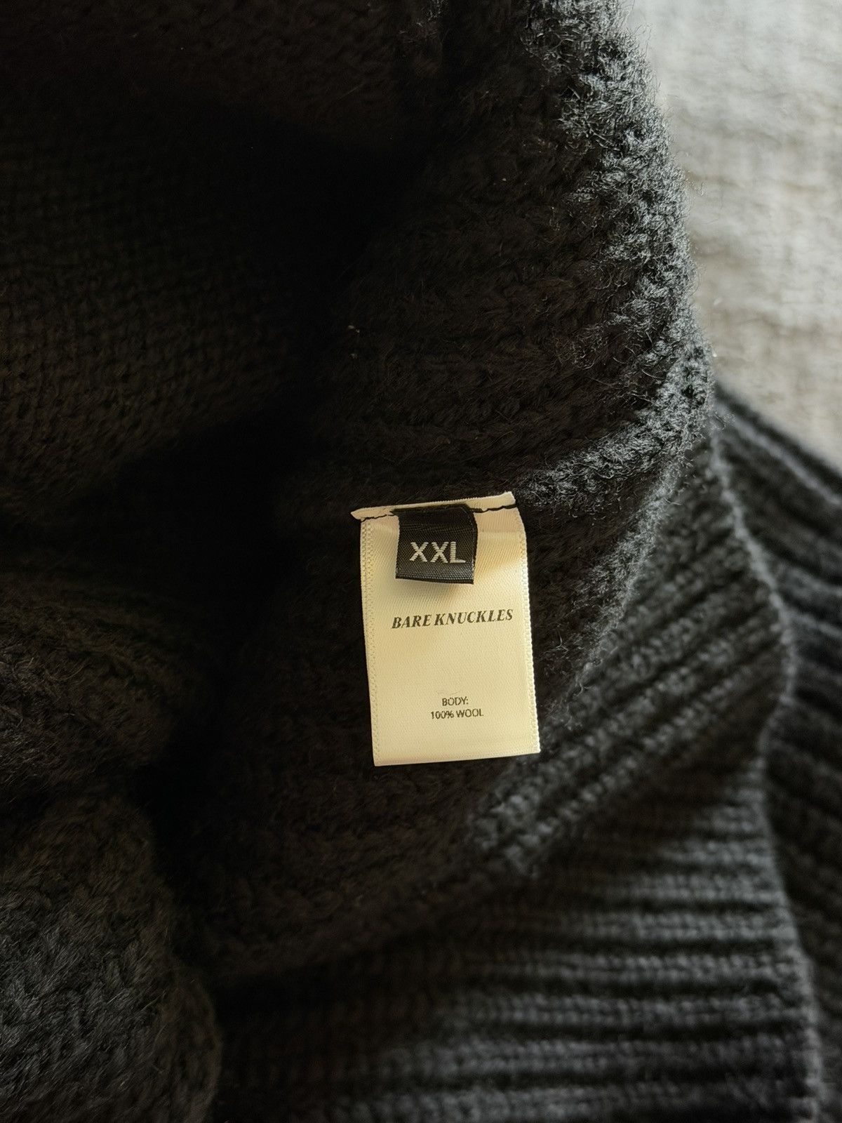 Bare Knuckles Bare Knuckles Rosemont Wool Cardigan Size US XXL / EU 58 / 5 - 4 Thumbnail