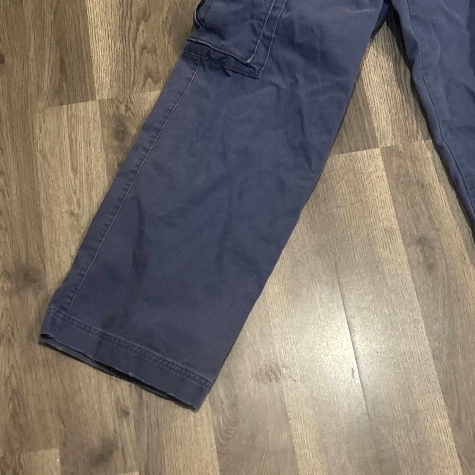 Hollister Men’s Hollister 33 Cargo Blue Pants Y2K Heavy Pants Size US 33 - 5 Thumbnail