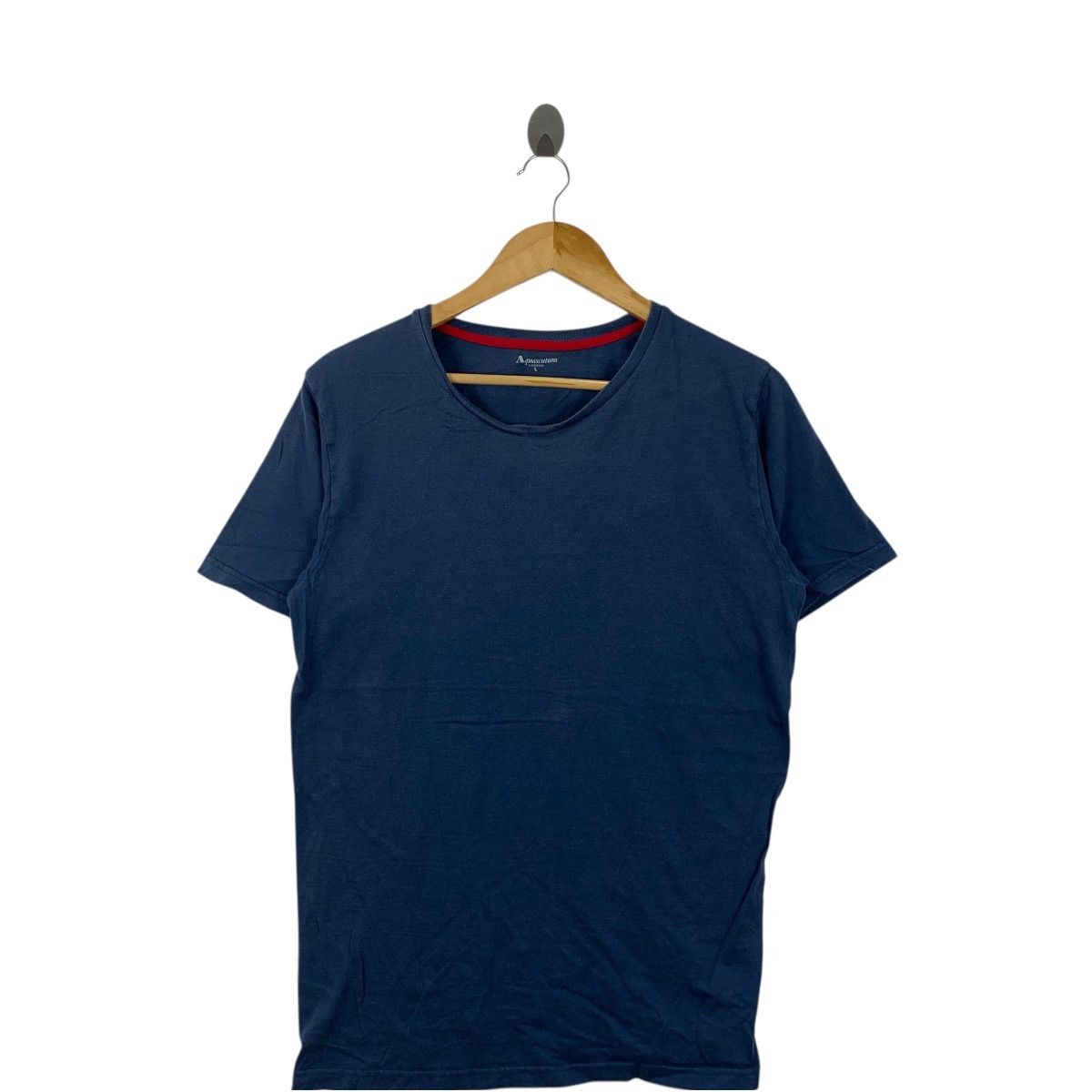 Aquascutum Vintage AQUASCUTUM LONDON Pure Natural Dye Tee Shirt Top Size US L / EU 52-54 / 3 - 4 Thumbnail