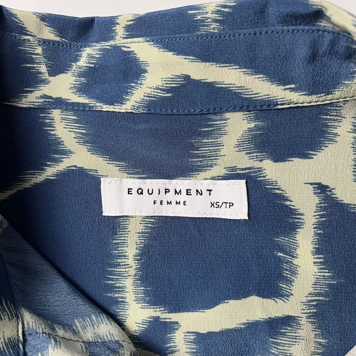 Equipment Equipment Femme Slim Signature Cape Town Collage Print XS TP Size XS / US 0-2 / IT 36-38 - 5 Thumbnail