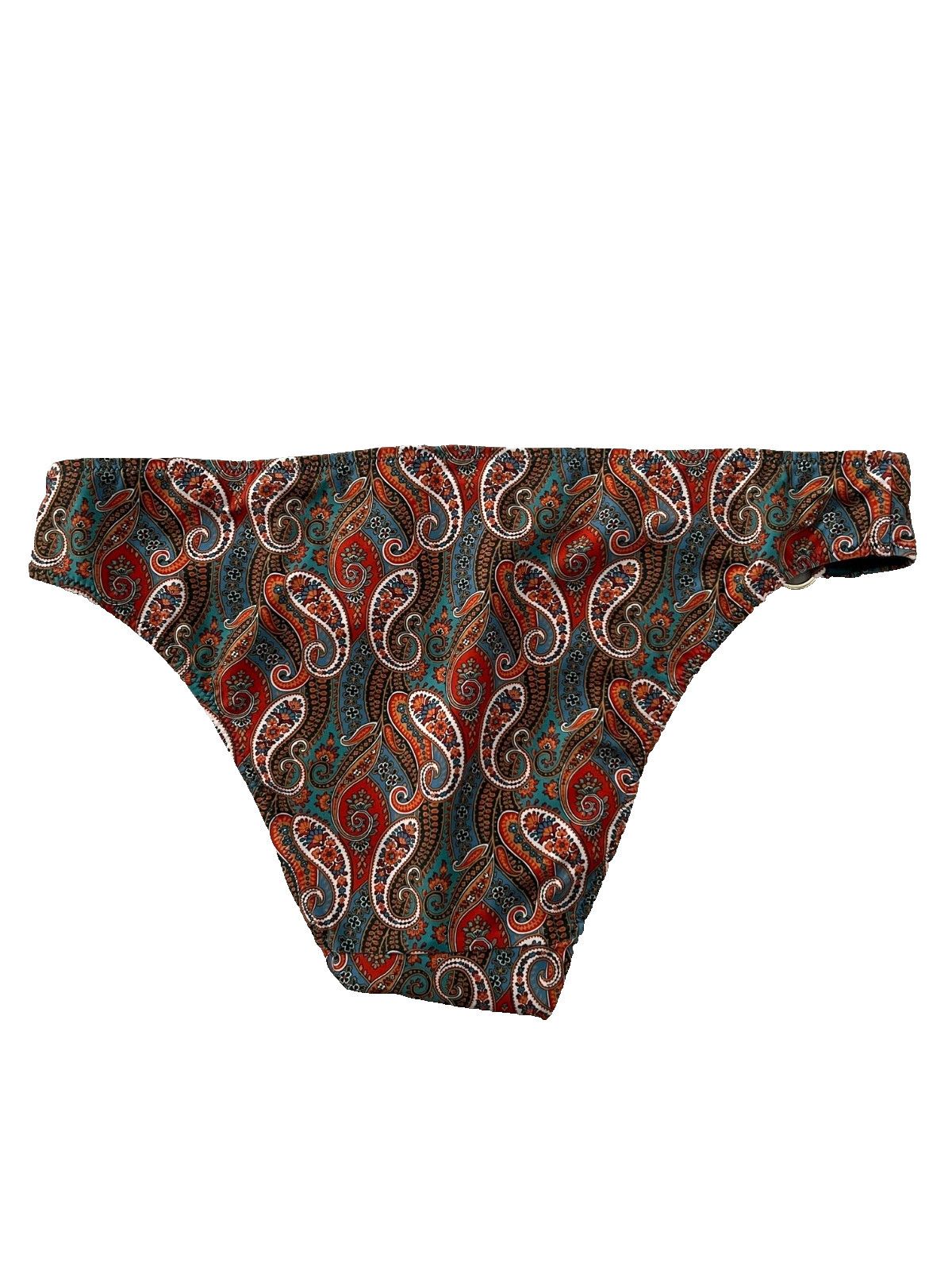 Other Etam Paisley Side Loops Bikini Swim Bottom ( S ) Size 27" / US 4 / IT 40 - 3 Thumbnail