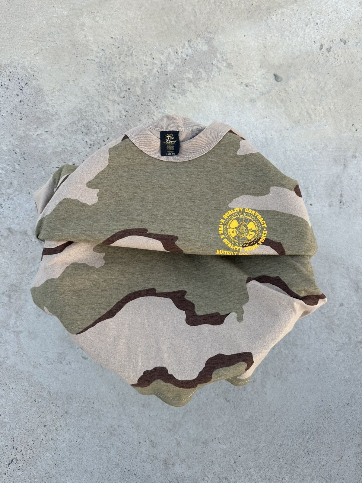 Vintage Desert Camo Us Army 80s 🪖 Size US L / EU 52-54 / 3 - 2 Thumbnail