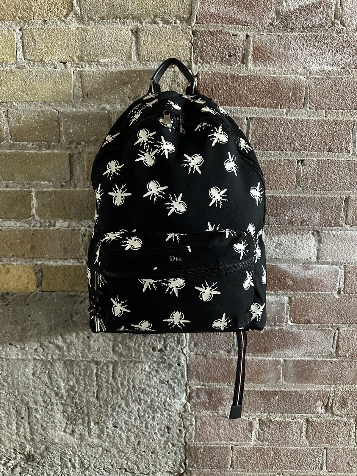 Dior Dior Bug/Bee Insect Print Bookbag | Grailed