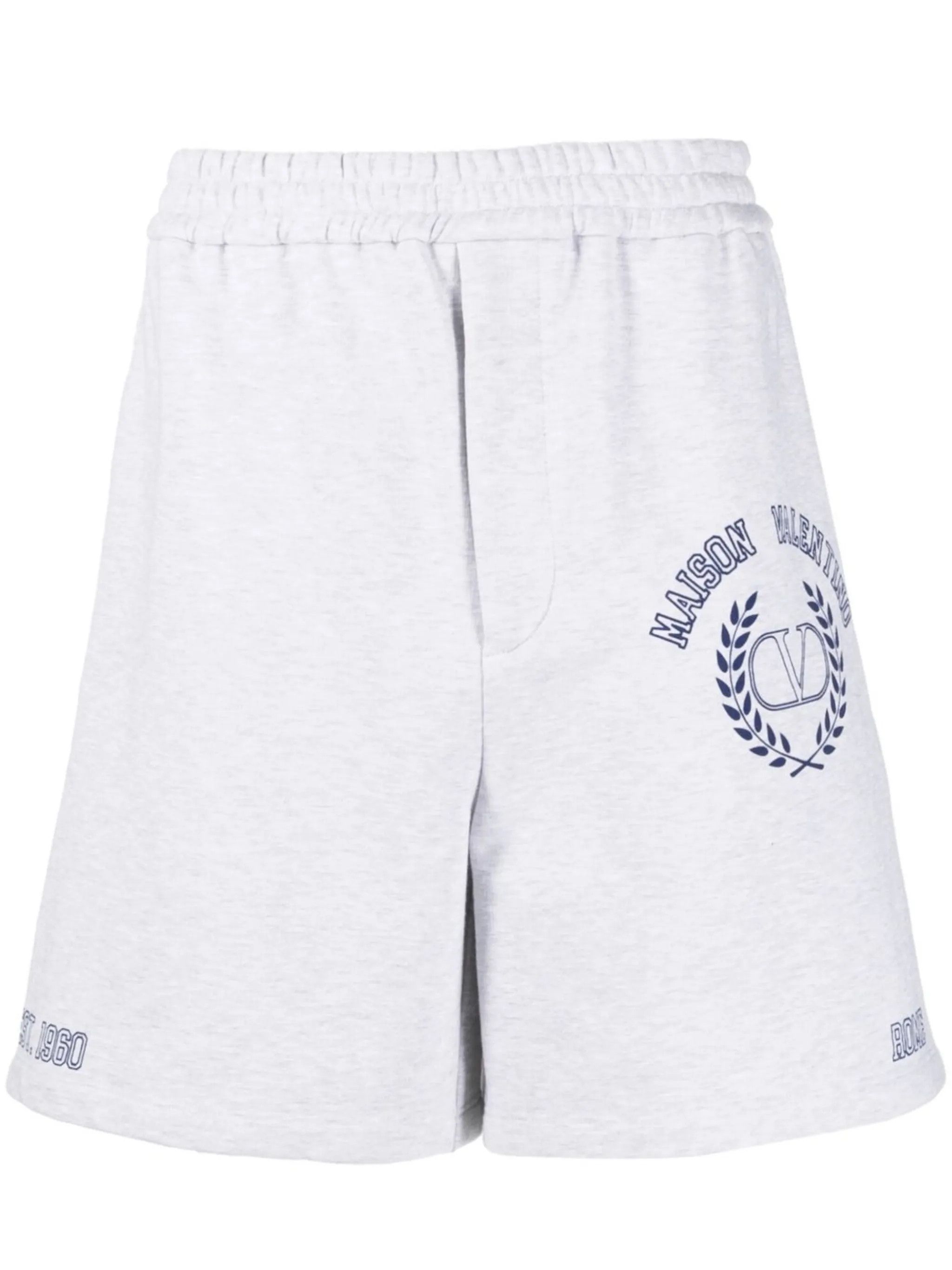 Valentino o1y0525 Logo Short in Light Gray Size US 30 / EU 46 - 1 Thumbnail