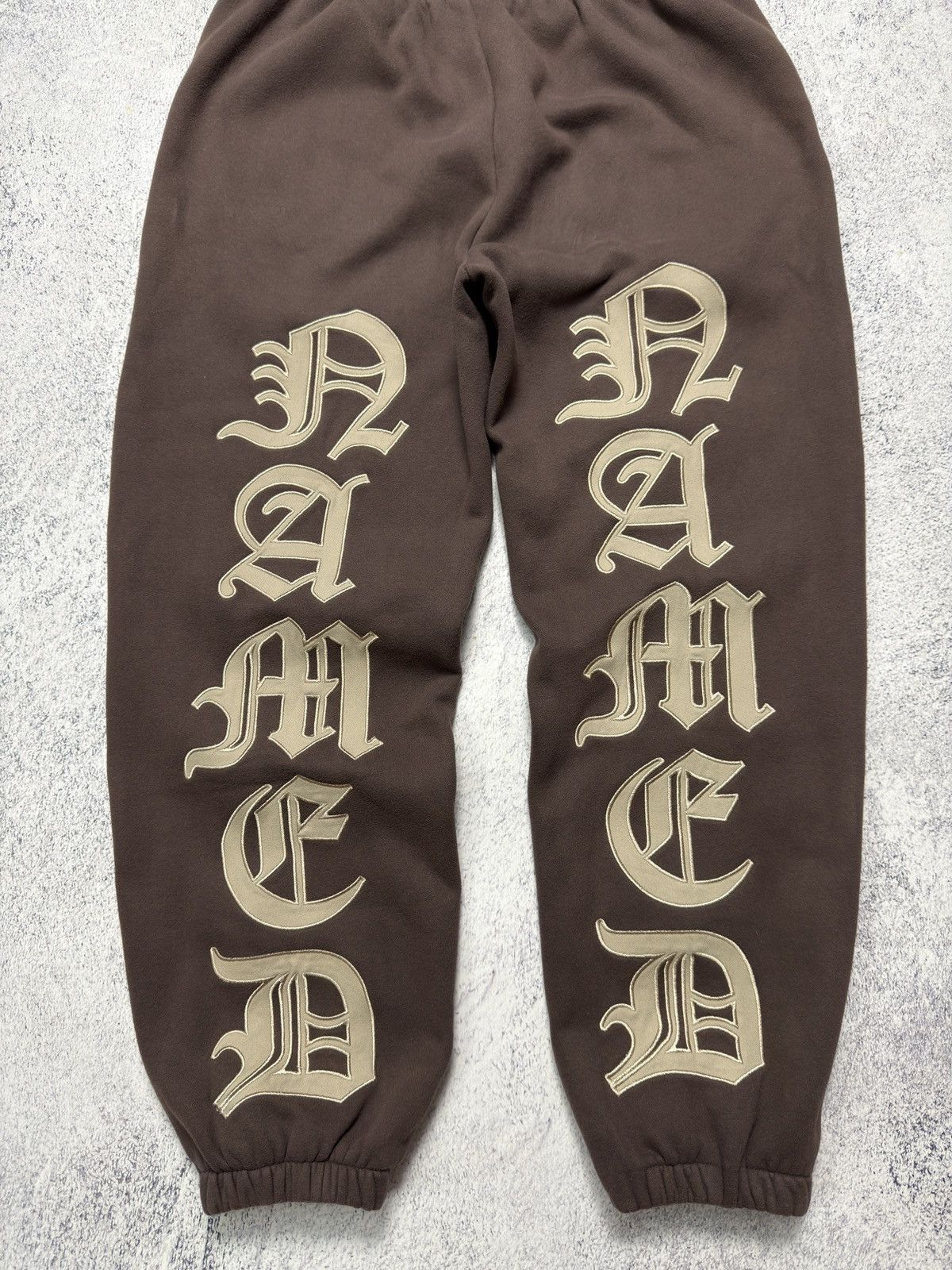 Named Collective Named Collective Mission Brown Baggy Sweatpants Size US 36 / EU 52 - 3 Thumbnail