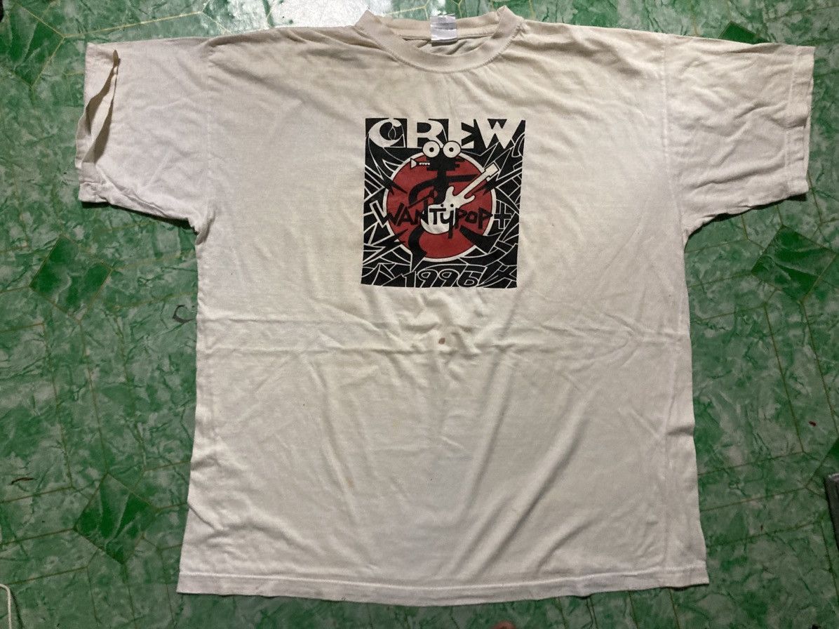 Band Tees Vintage T-shirt Crew 90s Size US L / EU 52-54 / 3 - 1 Thumbnail