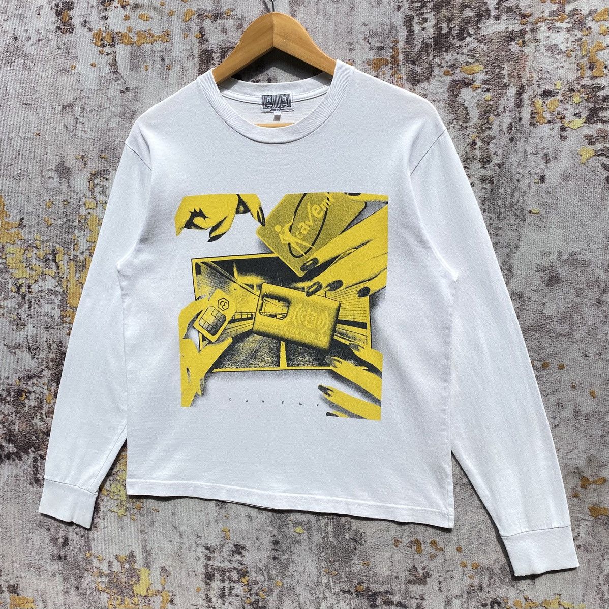 Cav Empt Cav Empt Sim Tunnel Long Sleeve Cav Empt Japan Designer Tee Size US S / EU 44-46 / 1 - 3 Thumbnail