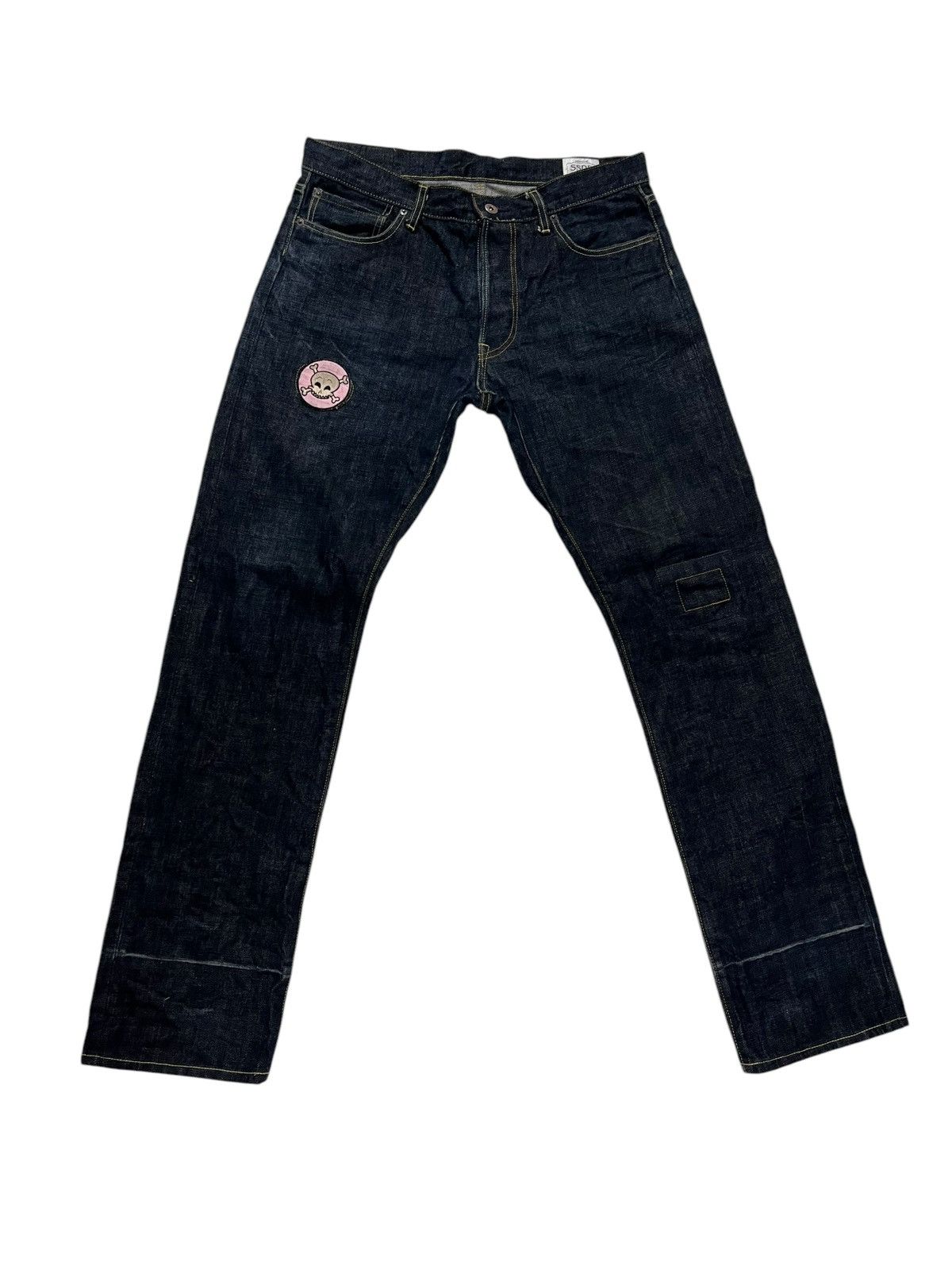 FUCT × Japanese Brand × SSDD SSDD BY FUCT JAPANESE BRAND NON SELVEDGE JEANS Size US 34 / EU 50 - 1 Thumbnail