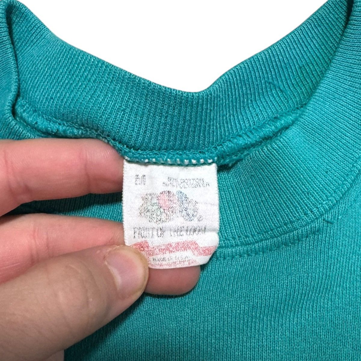Fruit Of The Loom × Vintage Vintage Grandkid Grandma Comedy Quote Sweatshirt Adult M Size US M / EU 48-50 / 2 - 6 Thumbnail
