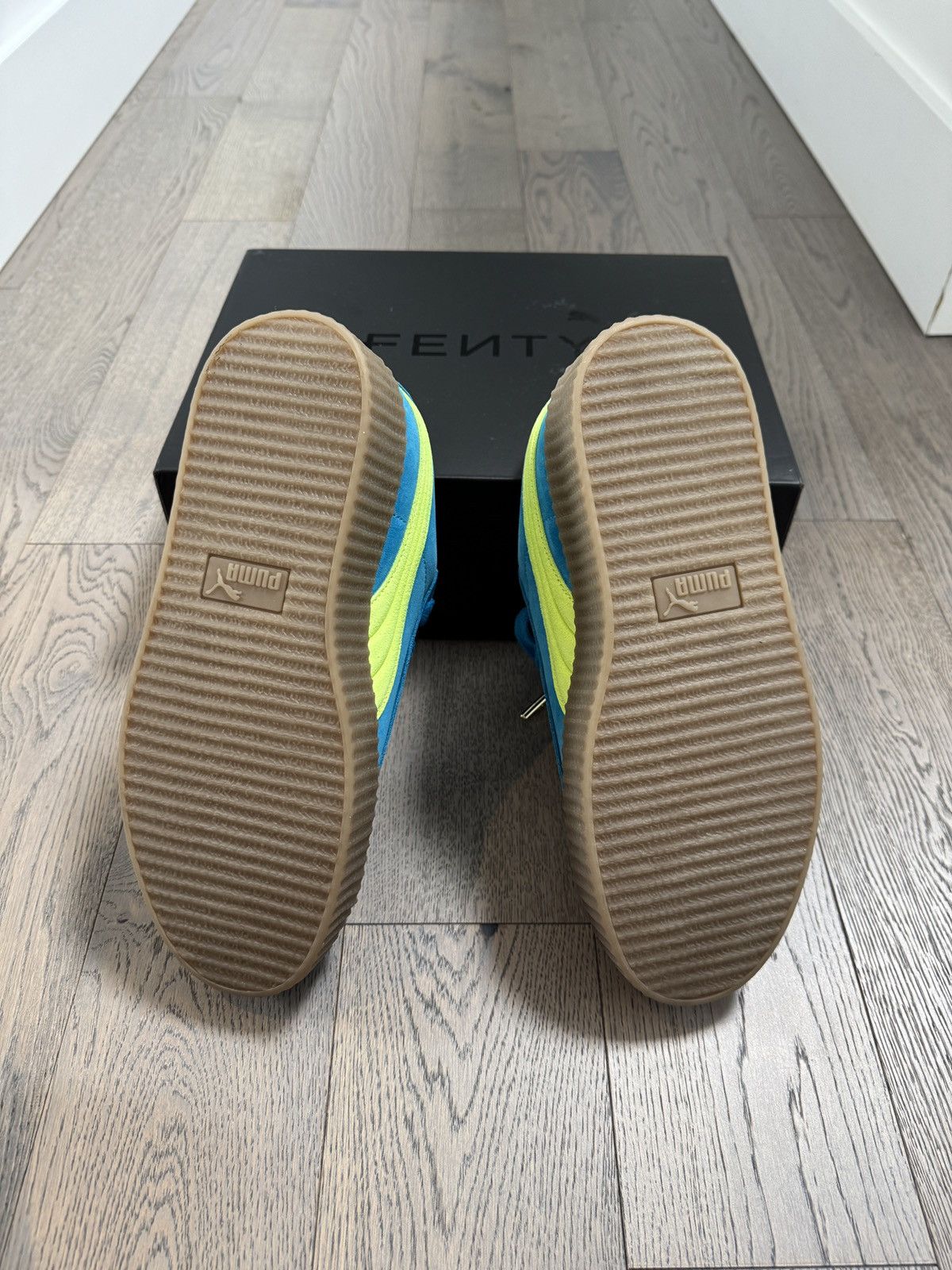Fenty × Puma Fenty X Puma Creeper Phatty (speed blue - lime pow - gum) Size US 9.5 / EU 42-43 - 2 Thumbnail