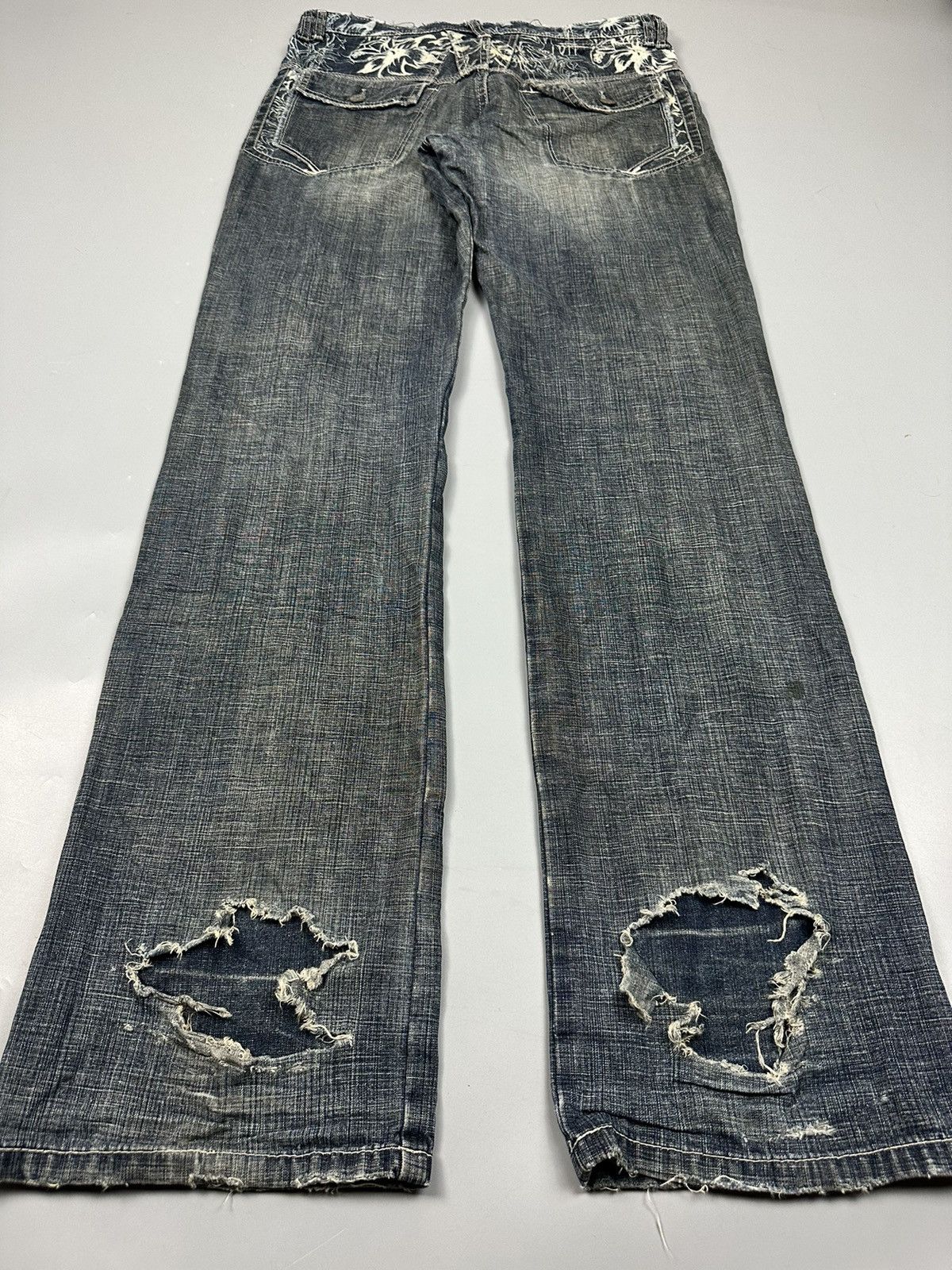 Marithe + Francois Girbaud Distressed Vintage Marithe Francois Girbaud Denim Size US 32 / EU 48 - 11 Thumbnail