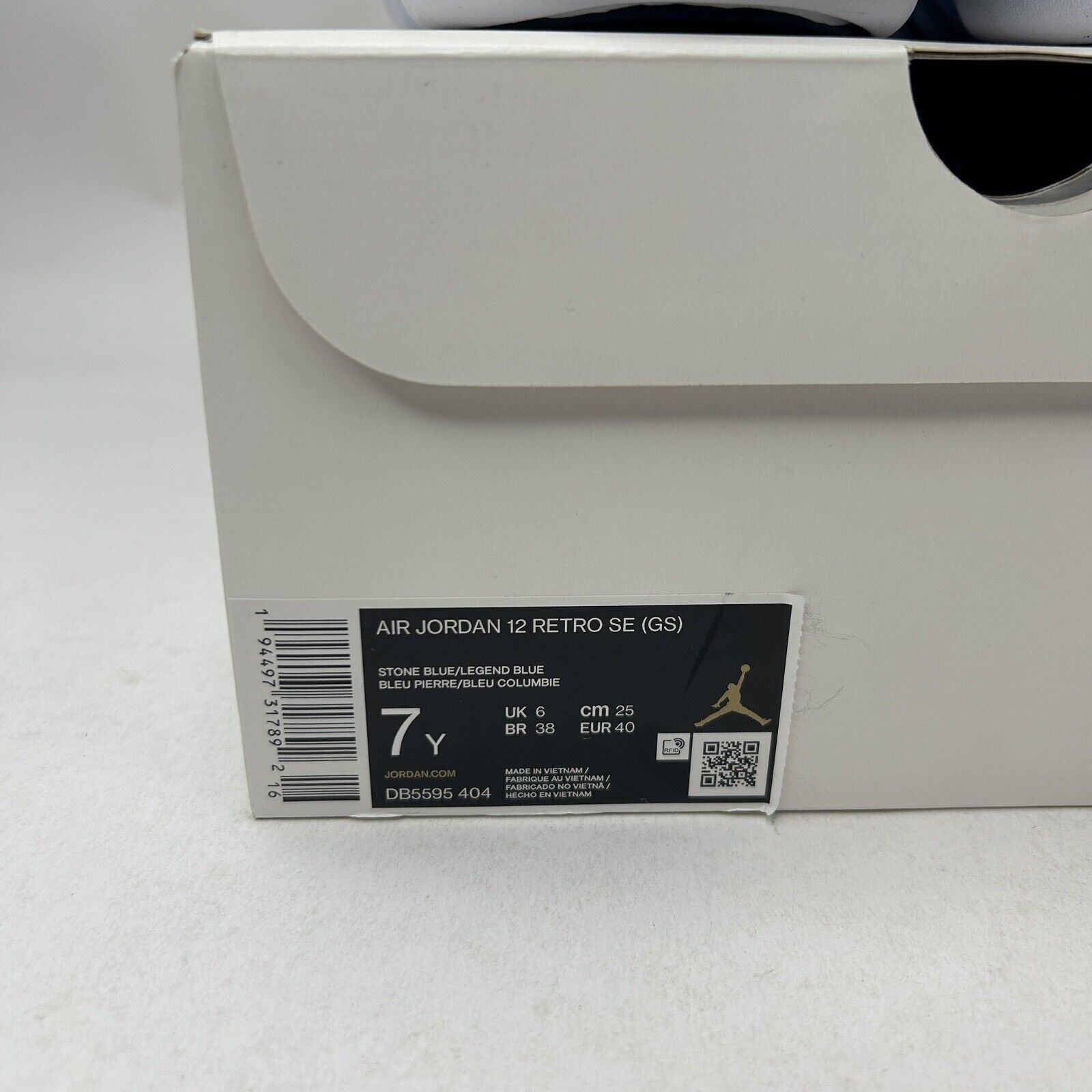 Jordan Brand Nike Air Jordan 12 Retro SE GS “Indigo/Legend Blue” 2023 Size US 8.5 / IT 38.5 - 5 Thumbnail