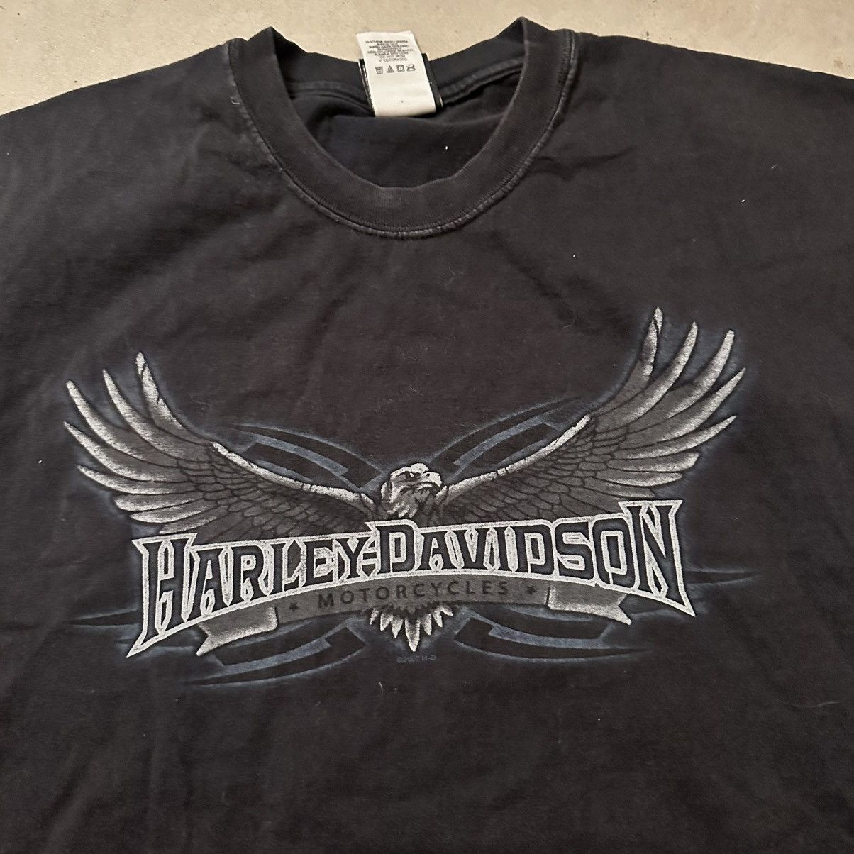Harley Davidson Vintage 2006 Harley Davidson Biker Motorcycle Tank Top Size US XXL / EU 58 / 5 - 5 Thumbnail