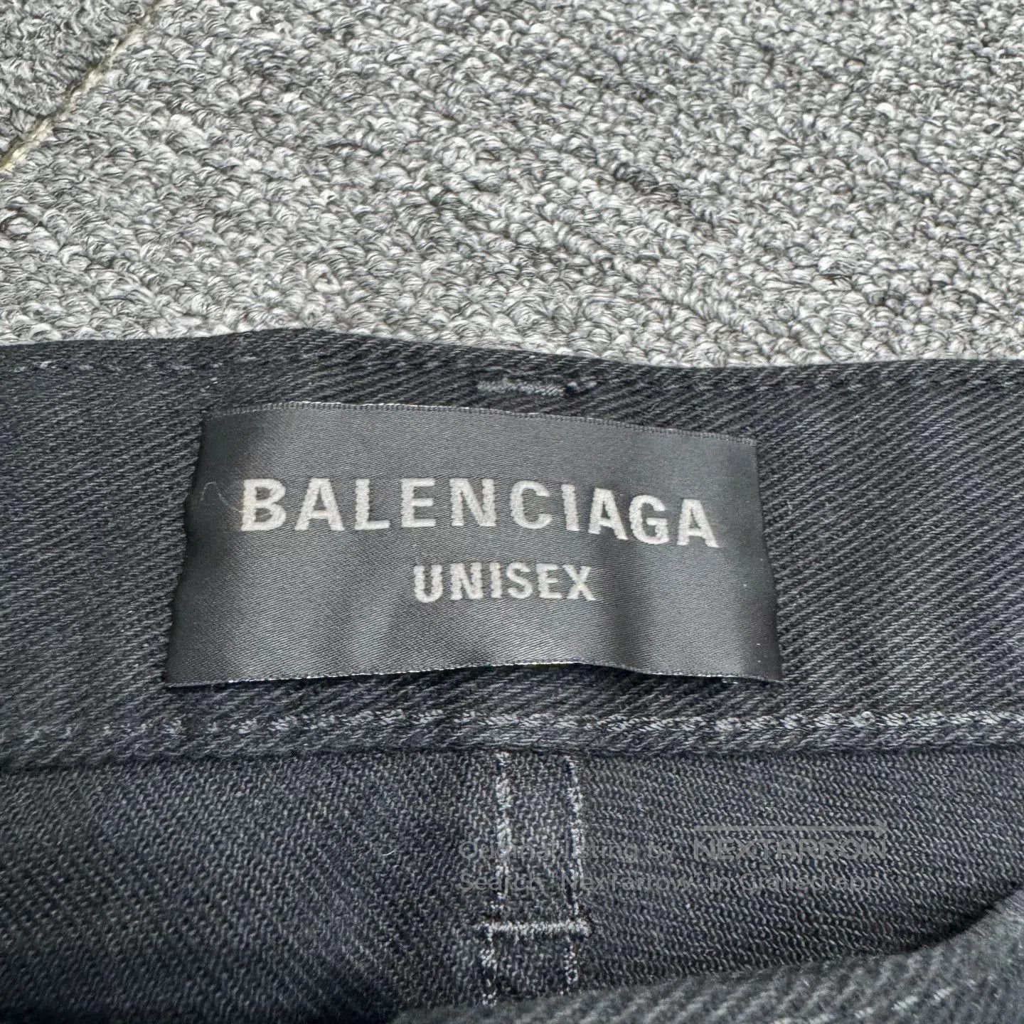 Balenciaga Balenciaga Wide-Leg Jeans. Size 31" - 3 Thumbnail