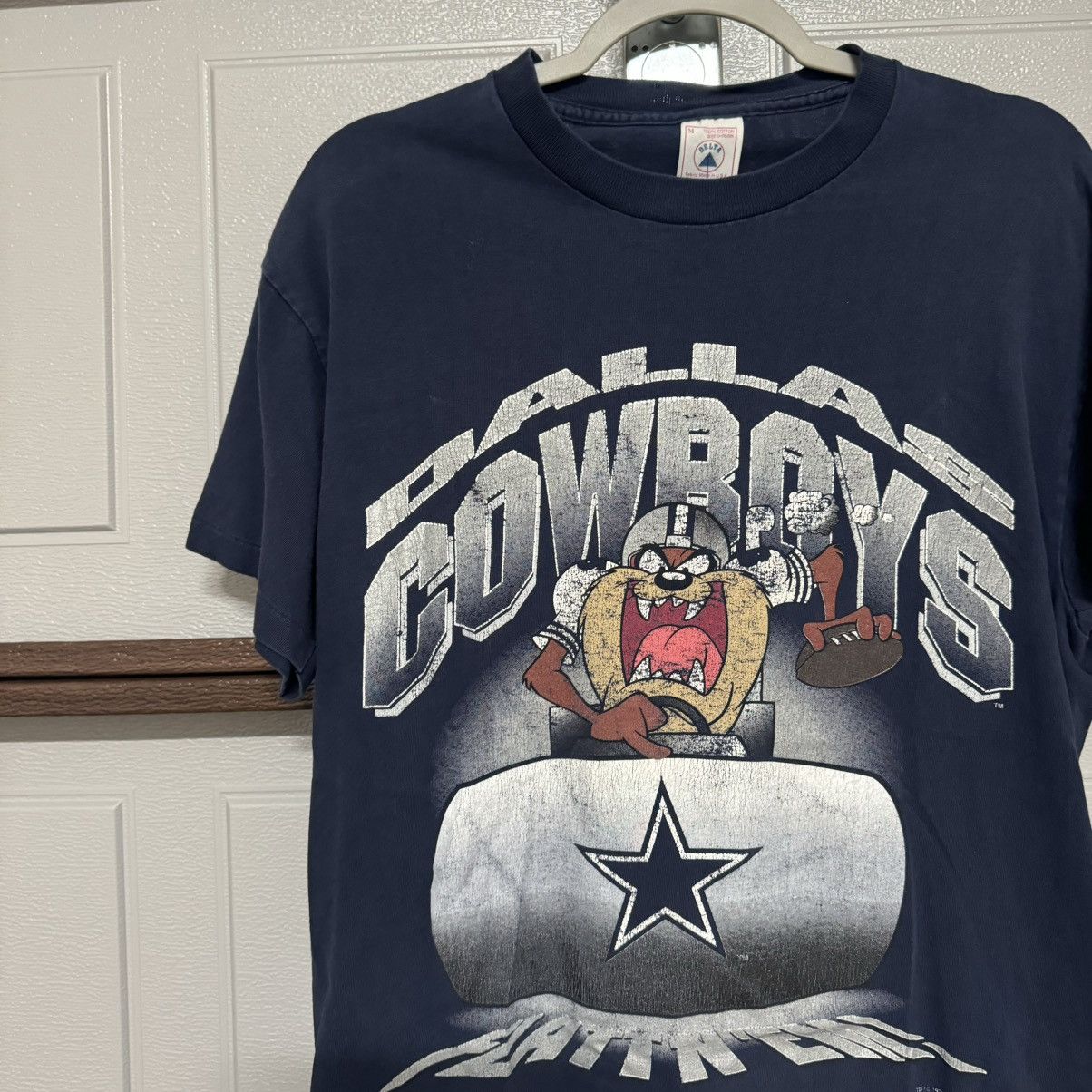 NFL × Vintage vintage 90s Dallas cowboys taz looney tunes M Size US M / EU 48-50 / 2 - 2 Thumbnail