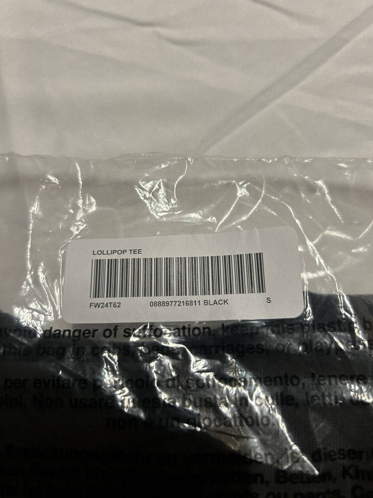 Supreme Supreme lollipop tee Size US S / EU 44-46 / 1 - 4 Thumbnail