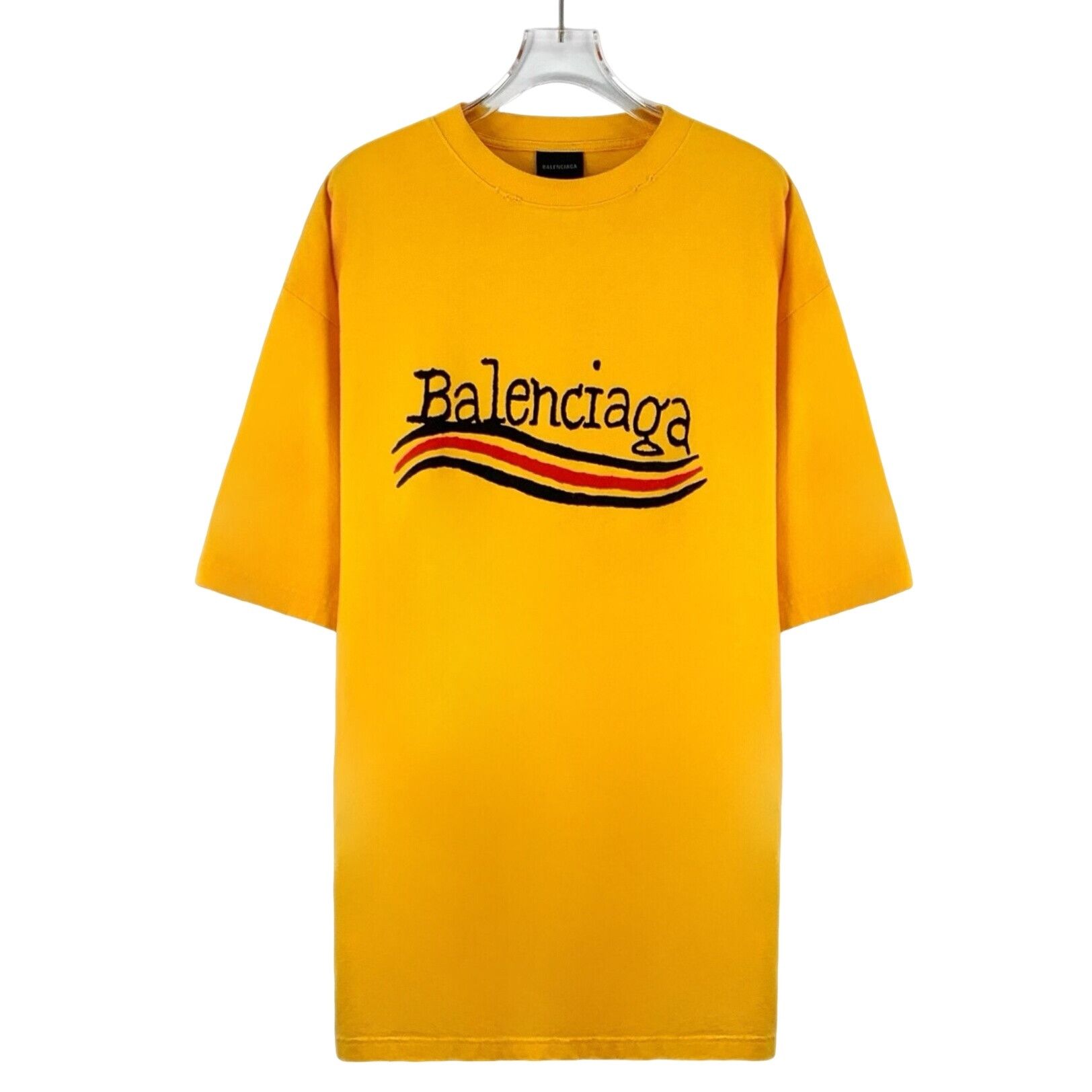 Balenciaga Balenciaga Script Logo Print T-Shirt M Size US M / EU 48-50 / 2 - 1 Thumbnail