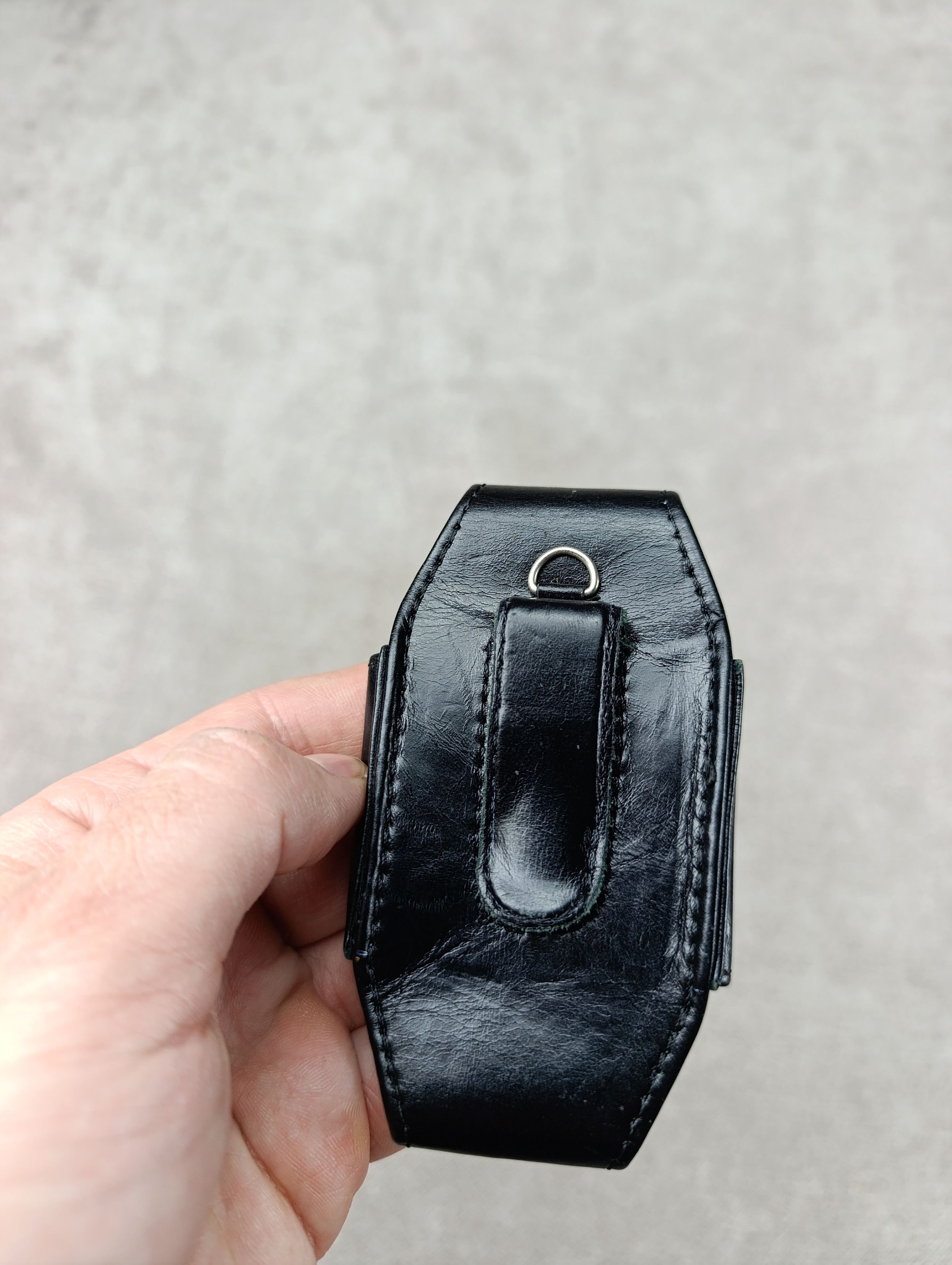 Dolce & Gabbana Dolce Gabbana Black Leather Case/ Bag Size ONE SIZE - 6 Thumbnail