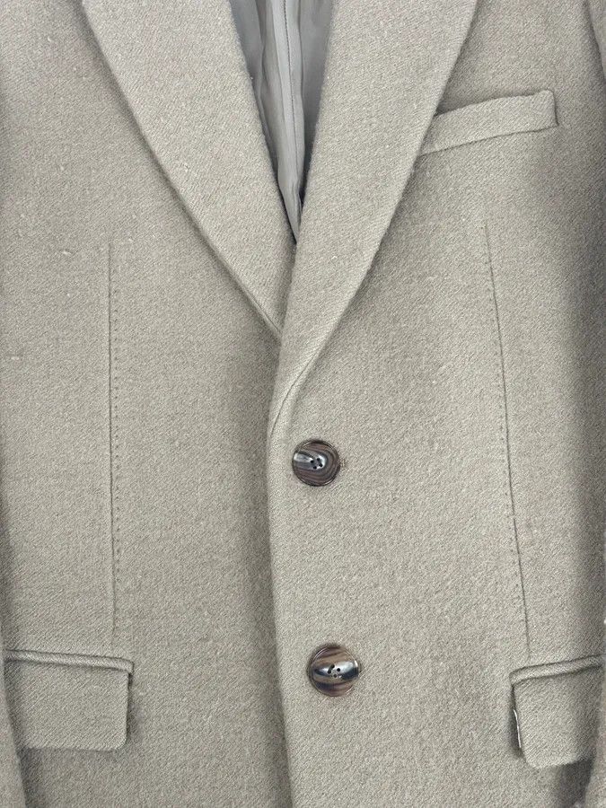 Maison Margiela AW2015 Maison Margiela Beige Wool Minimalist Coat Size US L / EU 52-54 / 3 - 9 Thumbnail