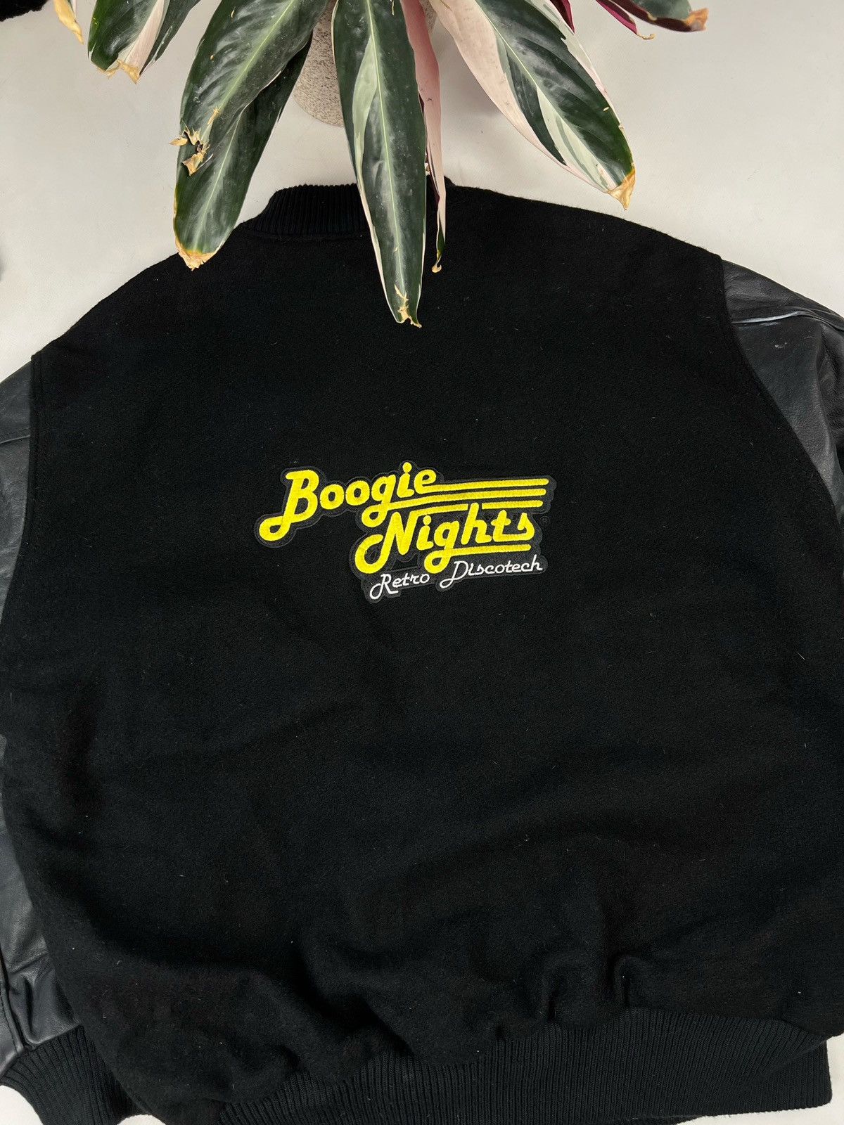 Leather Rare Leather Jacket acid smile Usa retro discotech Varsity Size US L / EU 52-54 / 3 - 8 Thumbnail