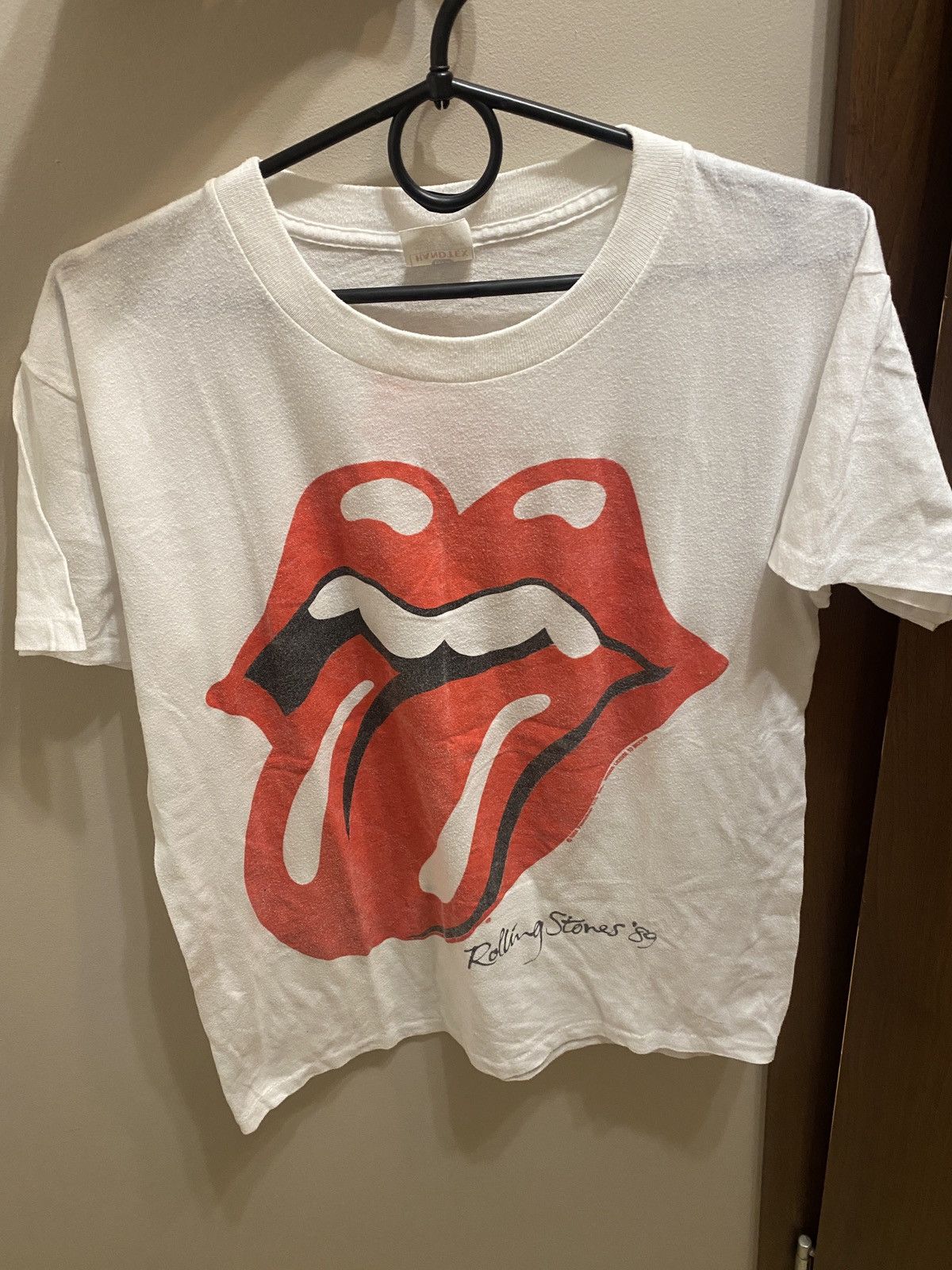 Band The Rolling Stones ultra rare tee 80s