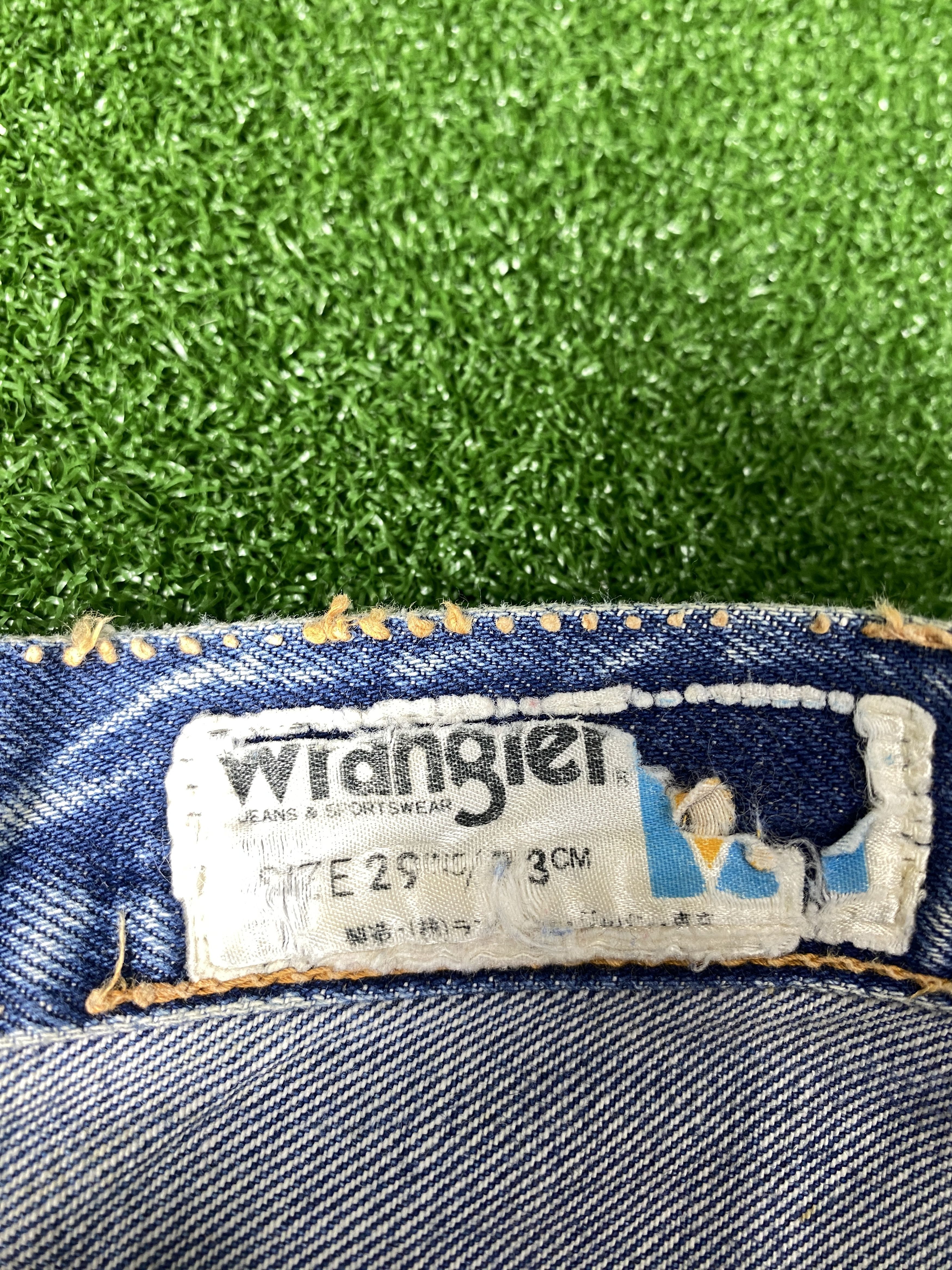 Vintage Vintage Wrangler Faded Blue Jeans CP0074 Size US 28 / EU 44 - 10 Thumbnail