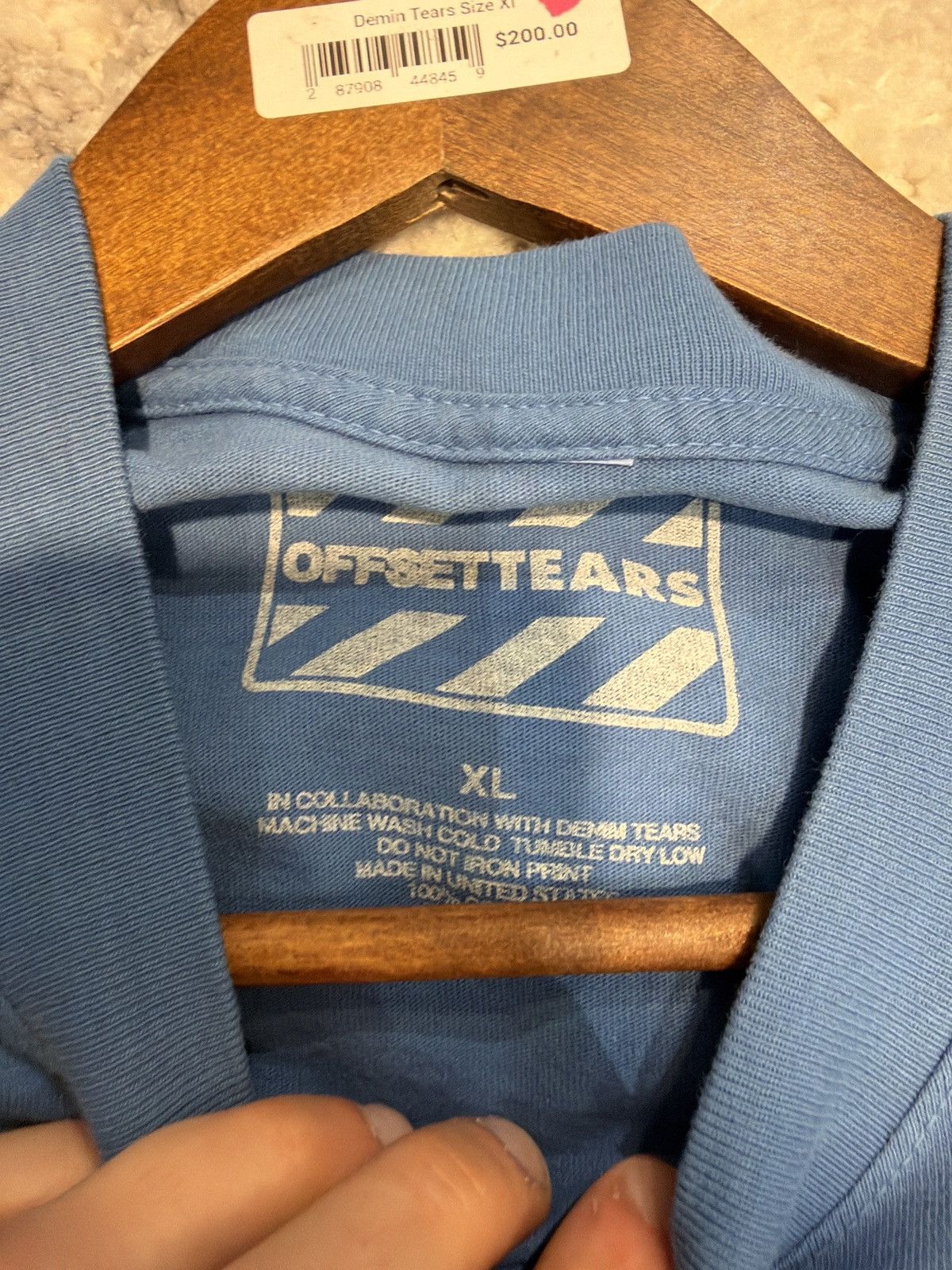 DENIM TEARS Denim Tears (OffSet) Size-XL Brand New Quick Shiping Size US XL / EU 56 / 4 - 3 Thumbnail