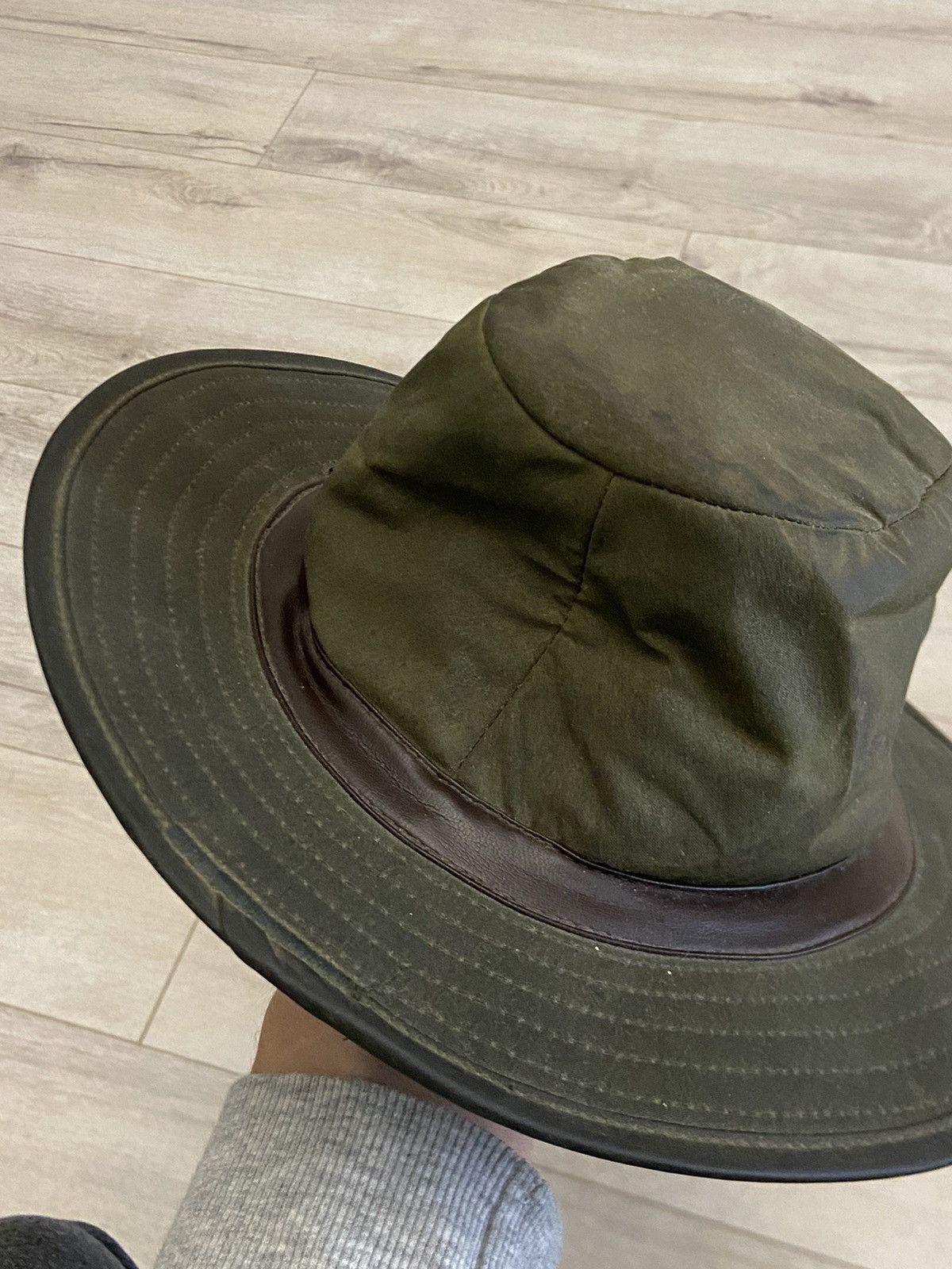Barbour Vintage 90s Barbour Bucket Cap Hat Streetwear Нуре Size ONE SIZE - 11 Thumbnail