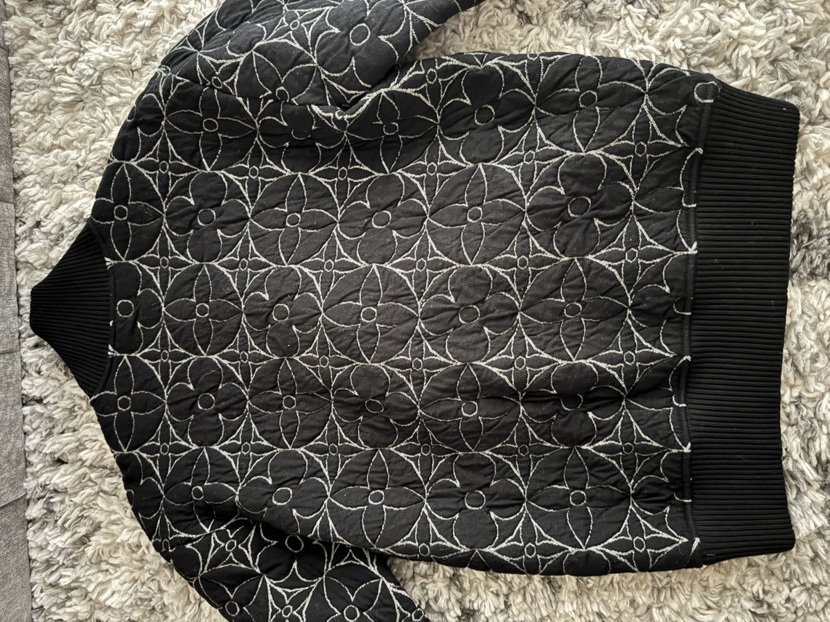 Louis Vuitton Louis Vuitton Zip Through Monogram Flower Bomber – Noir – XS Size US XS / EU 42 / 0 - 8 Thumbnail