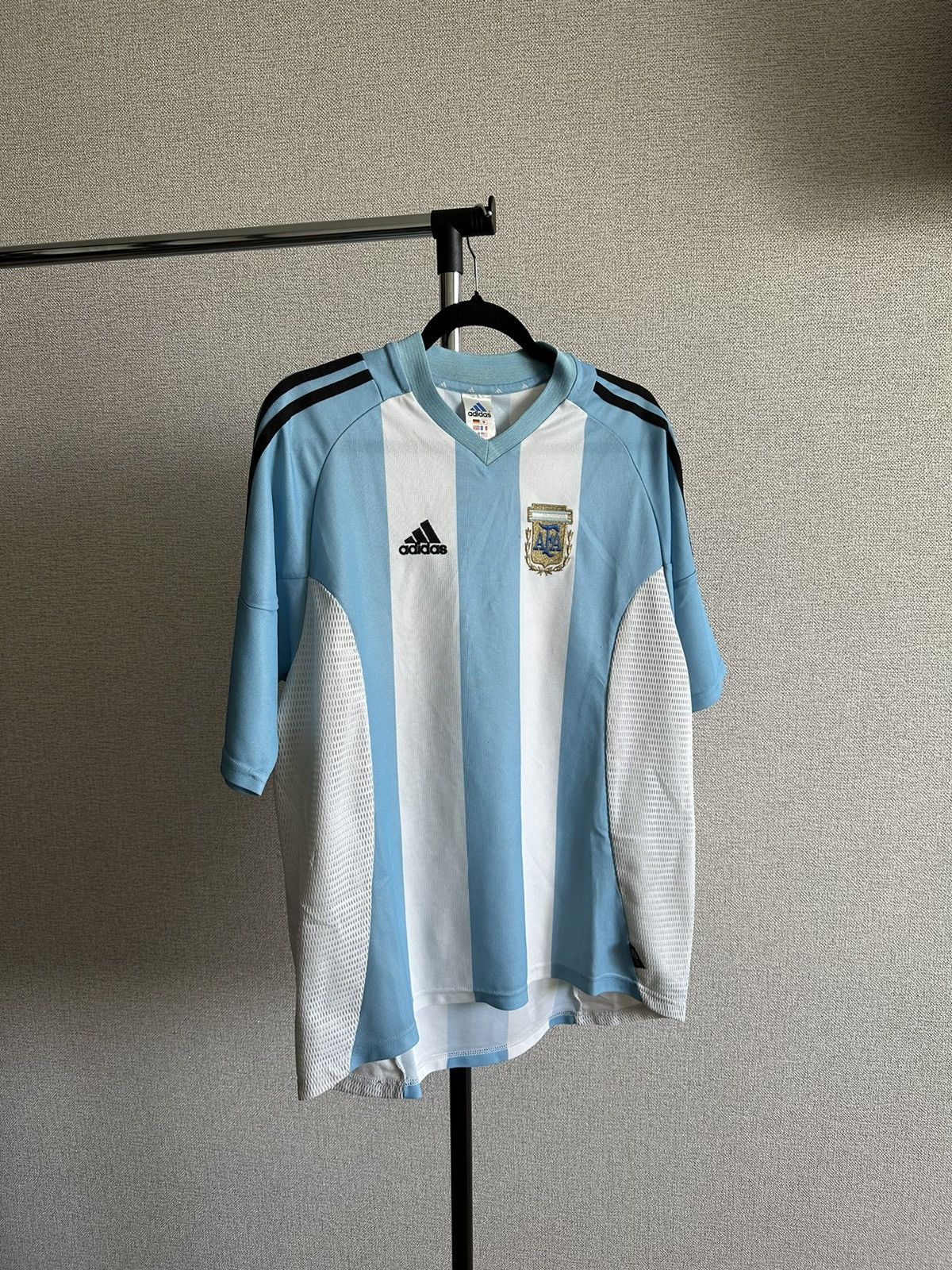 2002 Adidas Argentina National Team Vintage Home Jersey