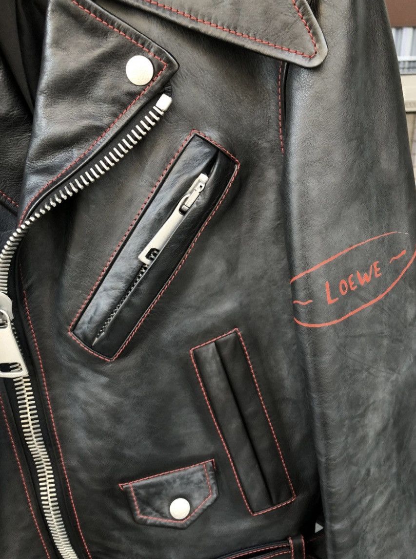 Loewe Loewe William de Morgan leather jacket Size US L / EU 52-54 / 3 - 4 Thumbnail