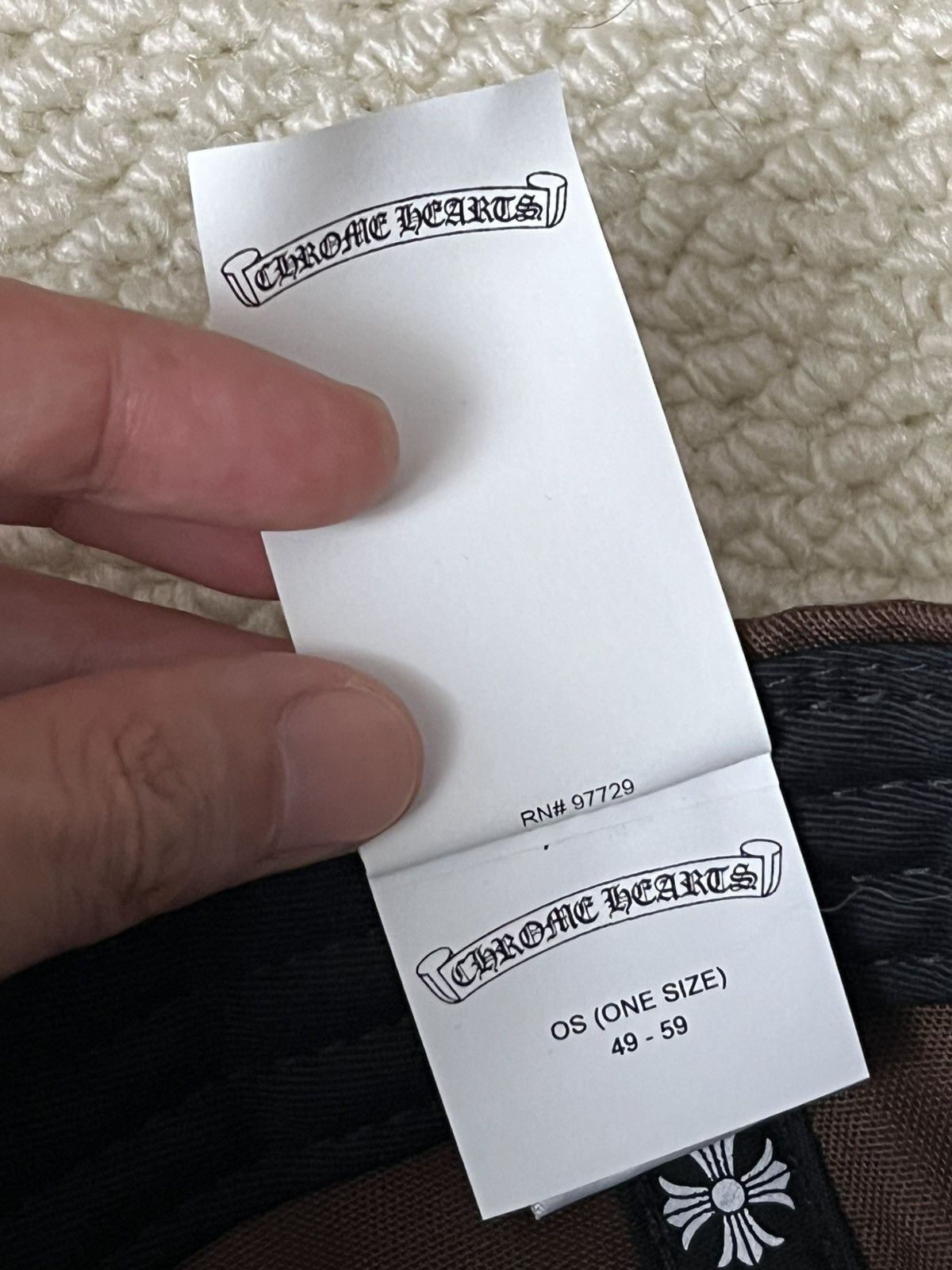 Chrome Hearts Chrome Hearts Hat Pink Mocha Size ONE SIZE - 10 Thumbnail