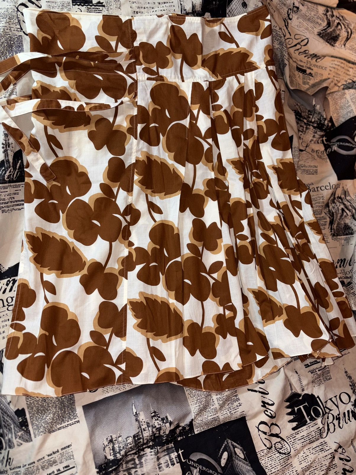 Other Marni pleated floral Skir Size 30" / US 8 / IT 44 - 6 Thumbnail