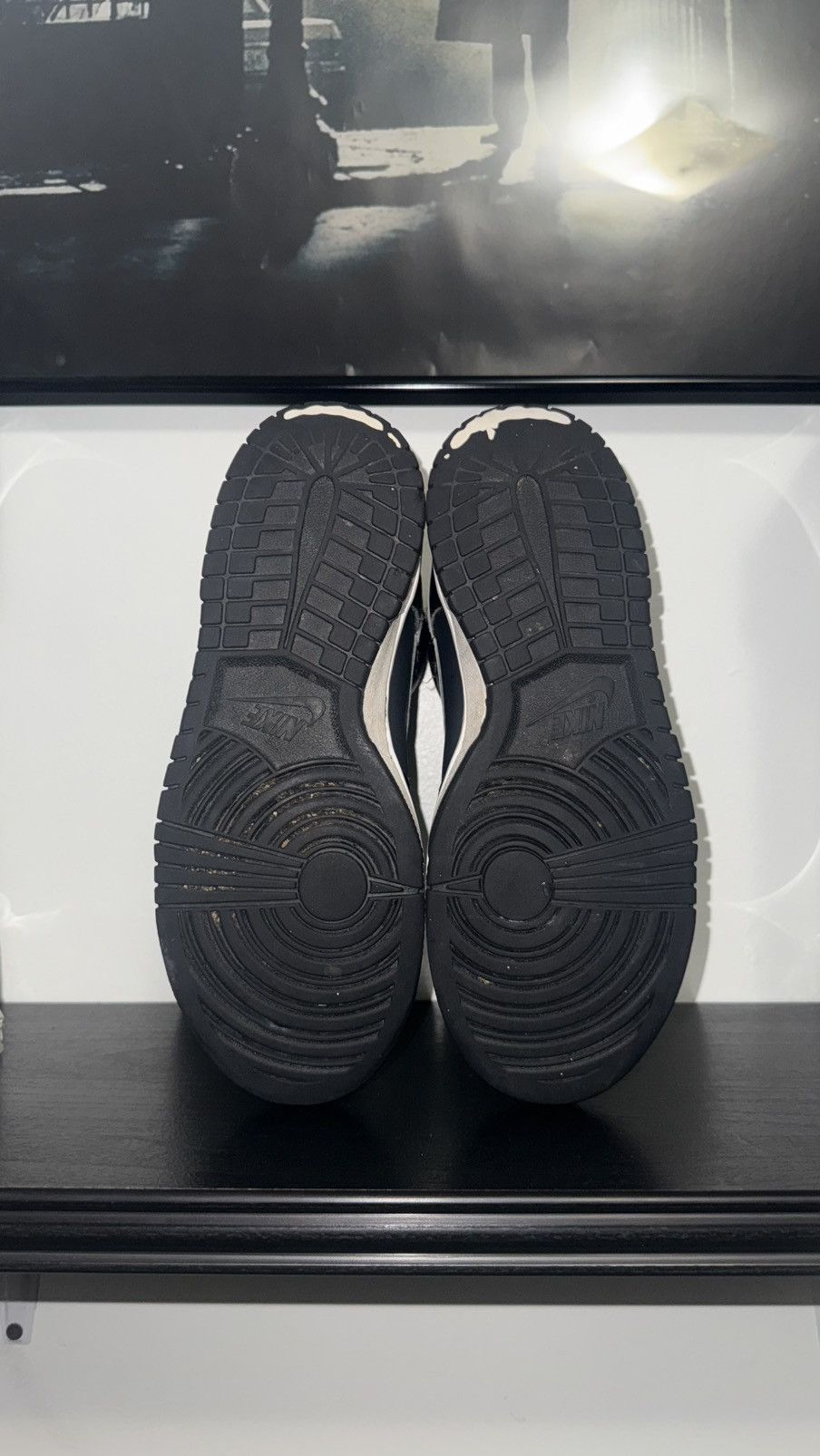 Nike × Vintage Vintage / Y2K Nike Reverse Panda Dunk Size US 4.5 / IT 34.5 - 4 Thumbnail
