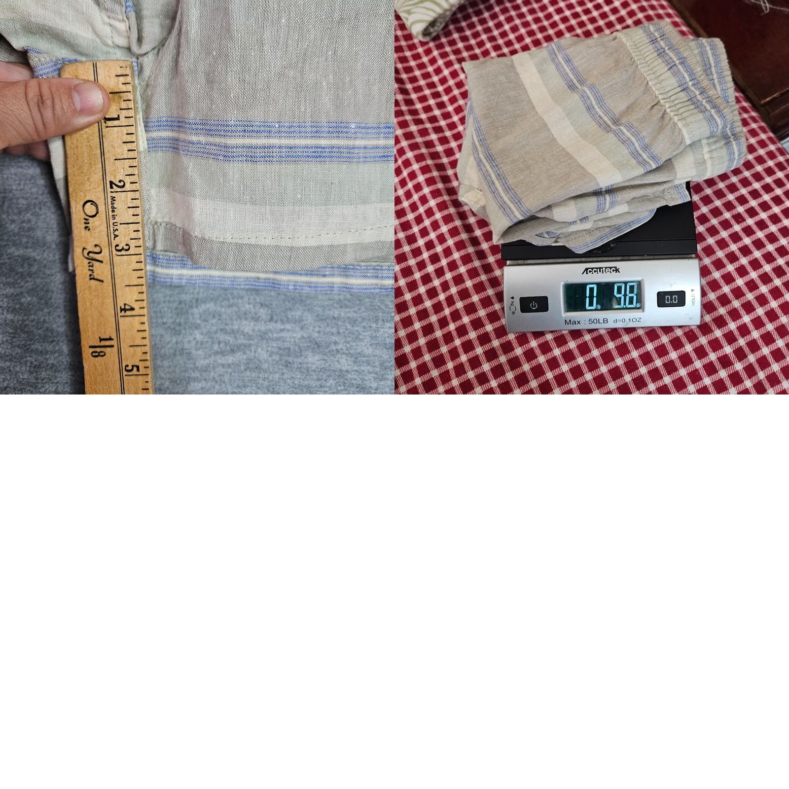 Patagonia Patagonia Women’s Stripes Island Hemp Baggie Unlined Short Size 8 Size 30" / US 8 / IT 44 - 8 Thumbnail