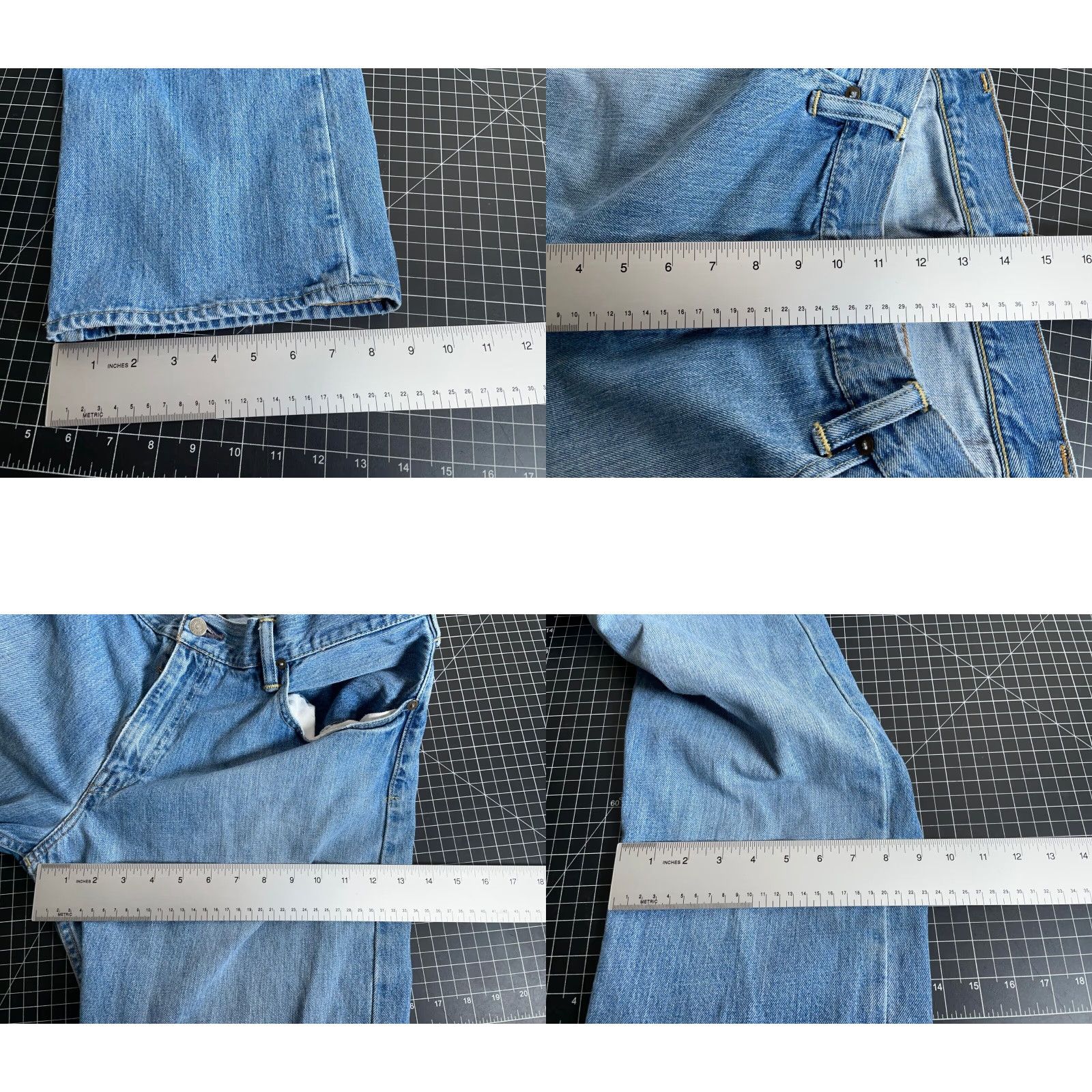 Polo Ralph Lauren Polo Ralph Lauren Jeans Men's 38 x 32 Blue Classic Fit Mid Rise 5-Pocket Denim Straight Size US M / EU 48-50 / 2 - 8 Thumbnail