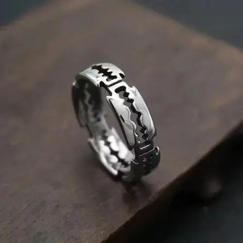 Jewelry Blade ring hip hop ring Size ONE SIZE - 1 Thumbnail