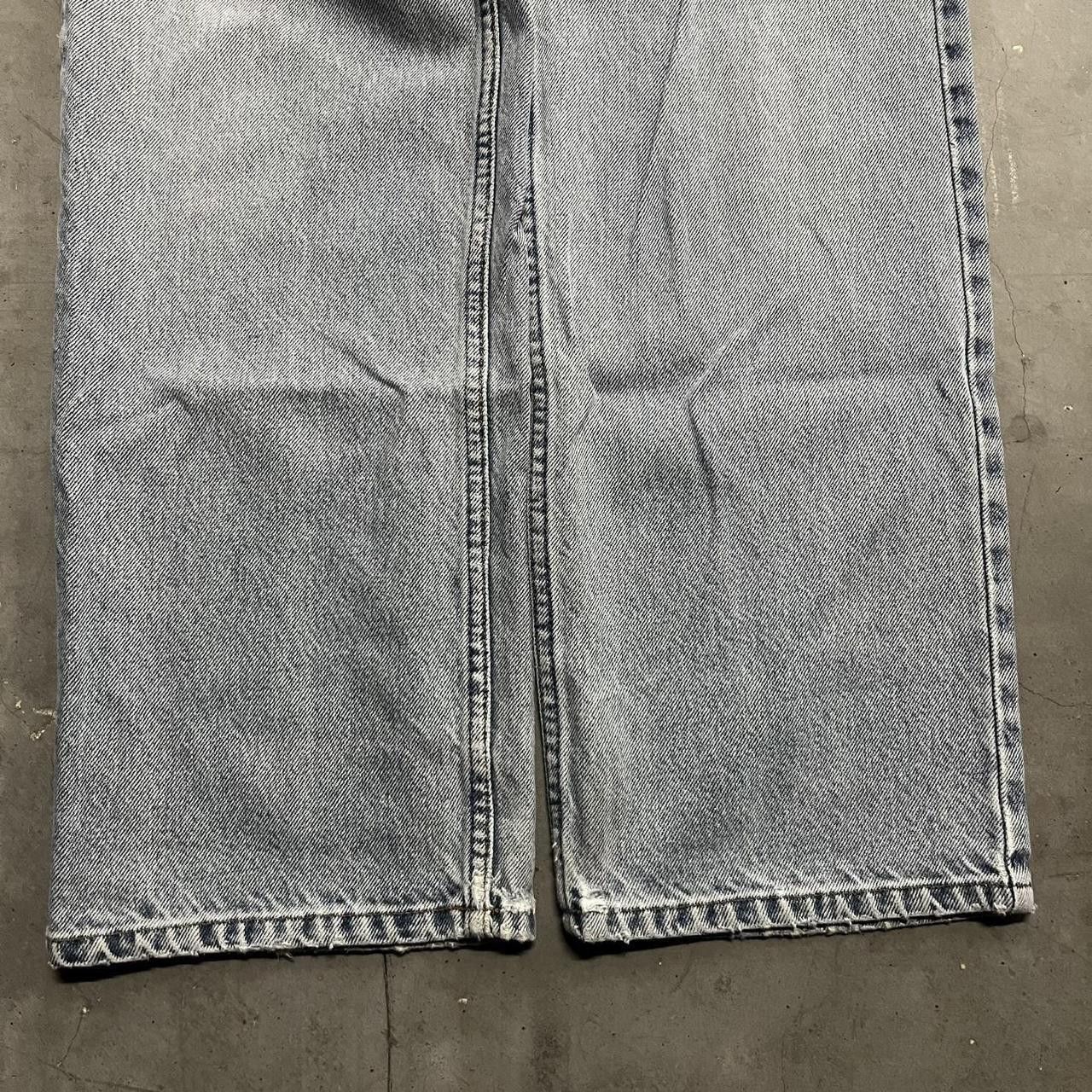Tommy Hilfiger Crazy Vintage Y2K/2000s Baggy Skater Style Tommy Hilfiger Light Blue Wash! Size US 34 / EU 50 - 5 Thumbnail