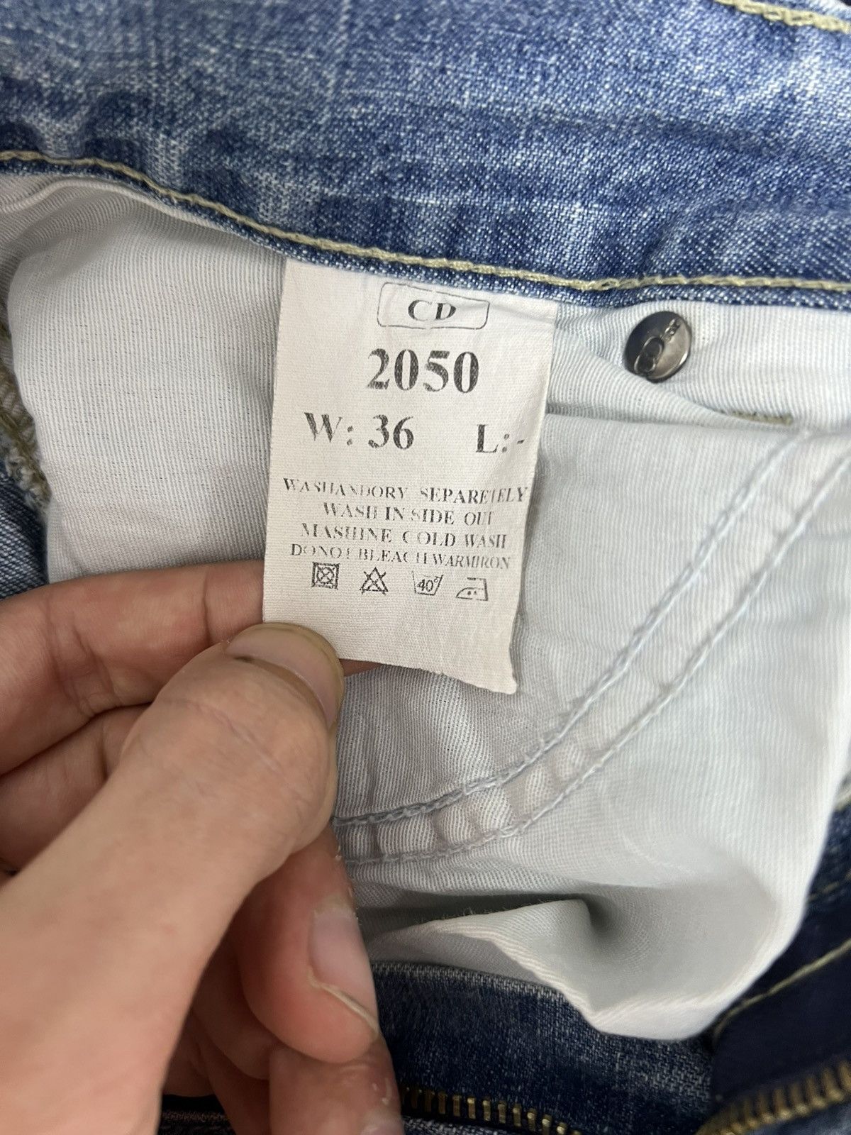 Dior × Vintage Vintage 90’s Christian Dior Paris Blue Washed Jeans Shorts S Size US 28 / EU 44 - 21 Thumbnail