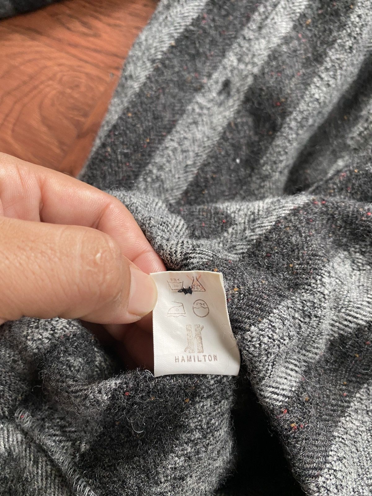 Issey Miyake Vintage Issey Miyake Wool Plaid Size US M / EU 48-50 / 2 - 5 Thumbnail